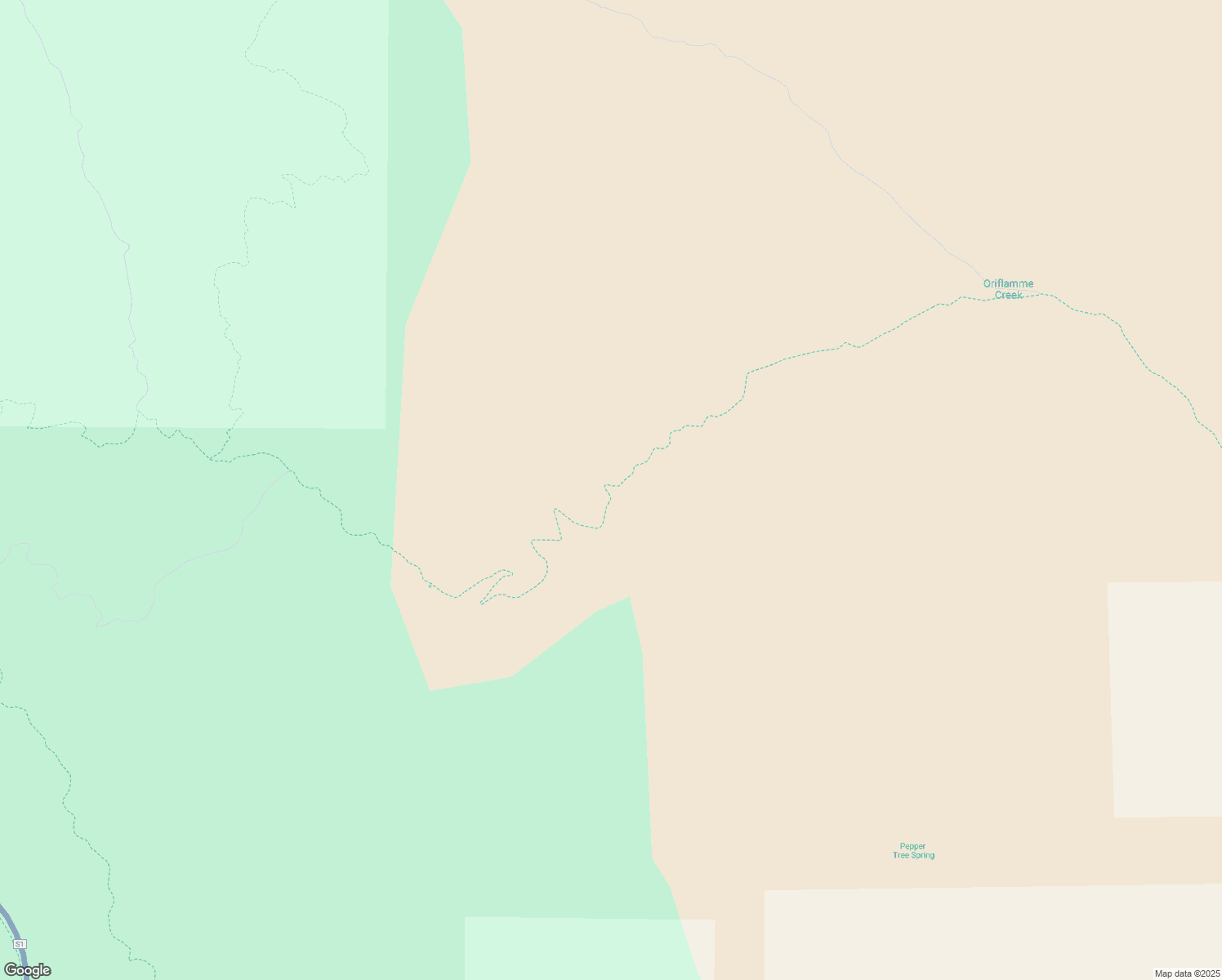 map of restaurants, bars, coffee shops, grocery stores, and more near Shooting Iron Trail in Shelter Valley