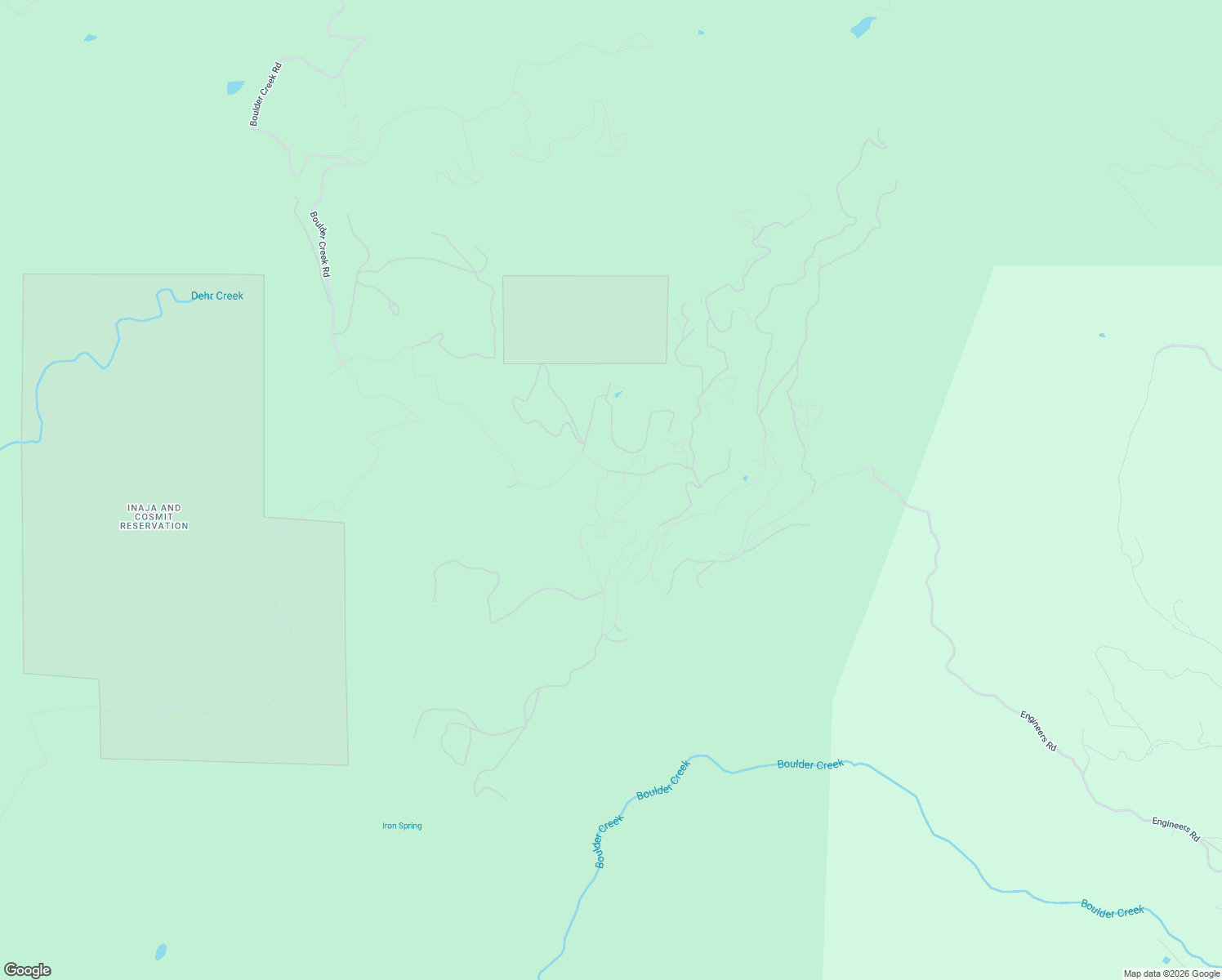map of restaurants, bars, coffee shops, grocery stores, and more near 7065 Sandy Creek Road in Julian