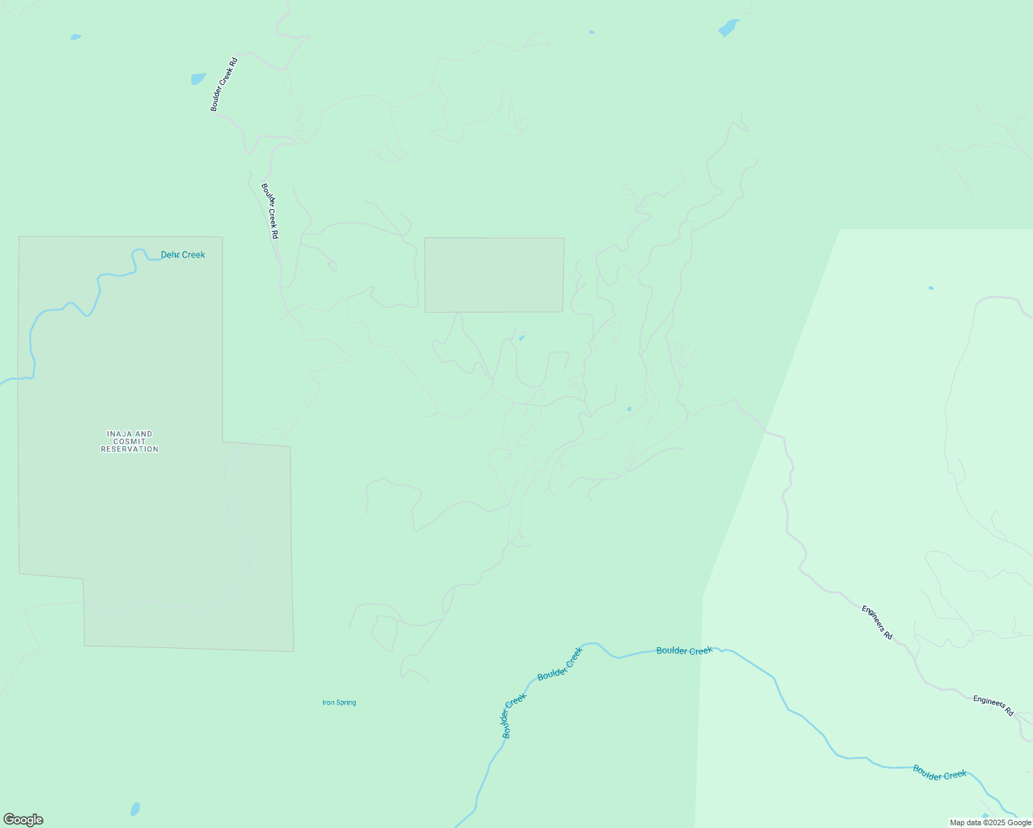map of restaurants, bars, coffee shops, grocery stores, and more near 6553 Engineers Road in Julian