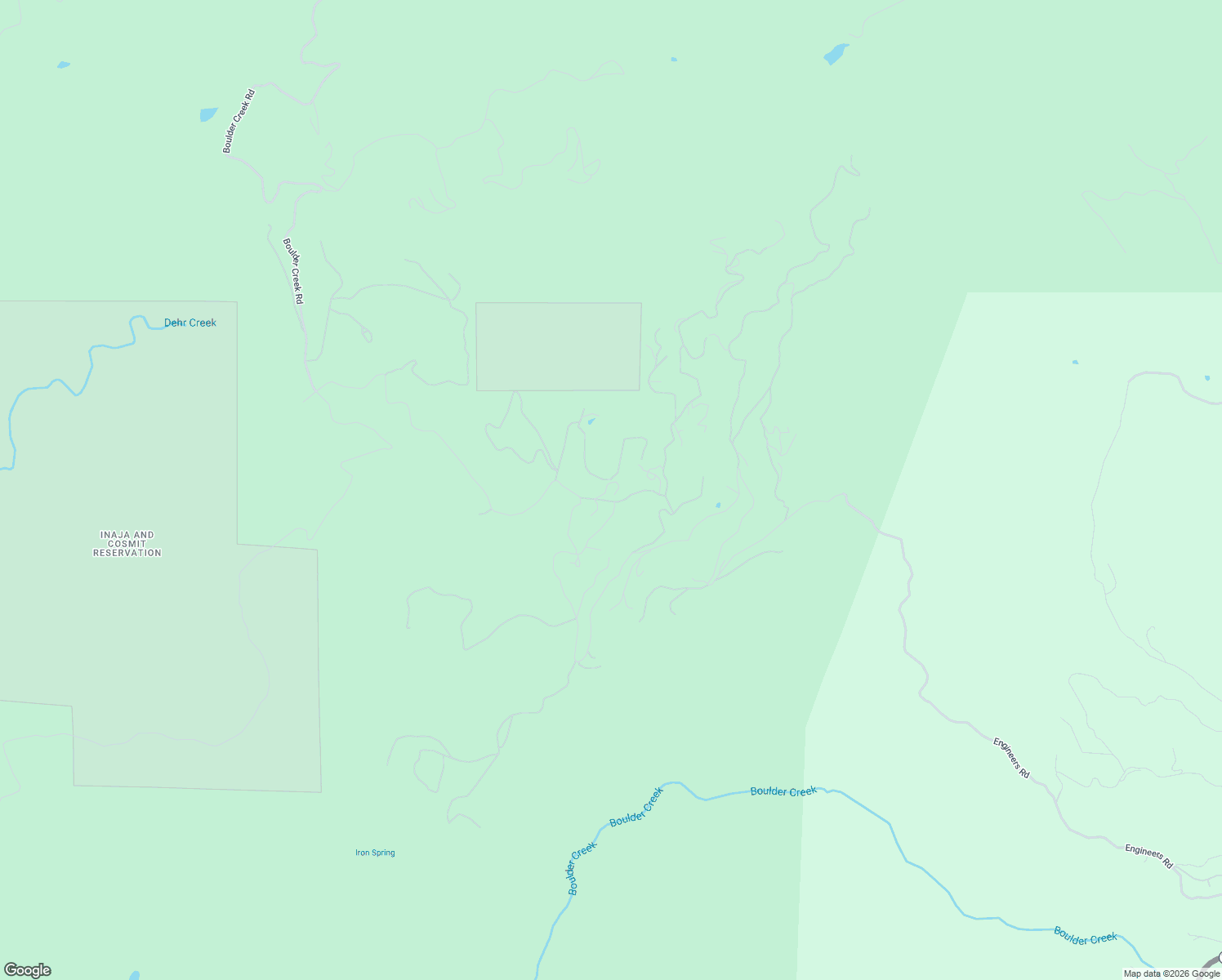 map of restaurants, bars, coffee shops, grocery stores, and more near 7068 Sandy Creek Road in Julian
