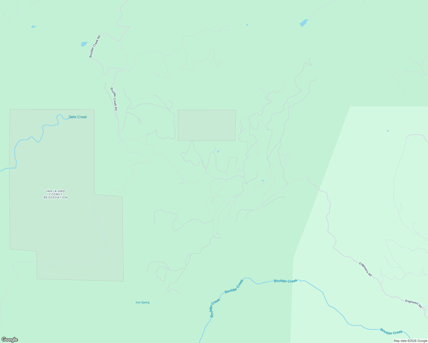 map of restaurants, bars, coffee shops, grocery stores, and more near 5753 Forest Meadow Road in Julian