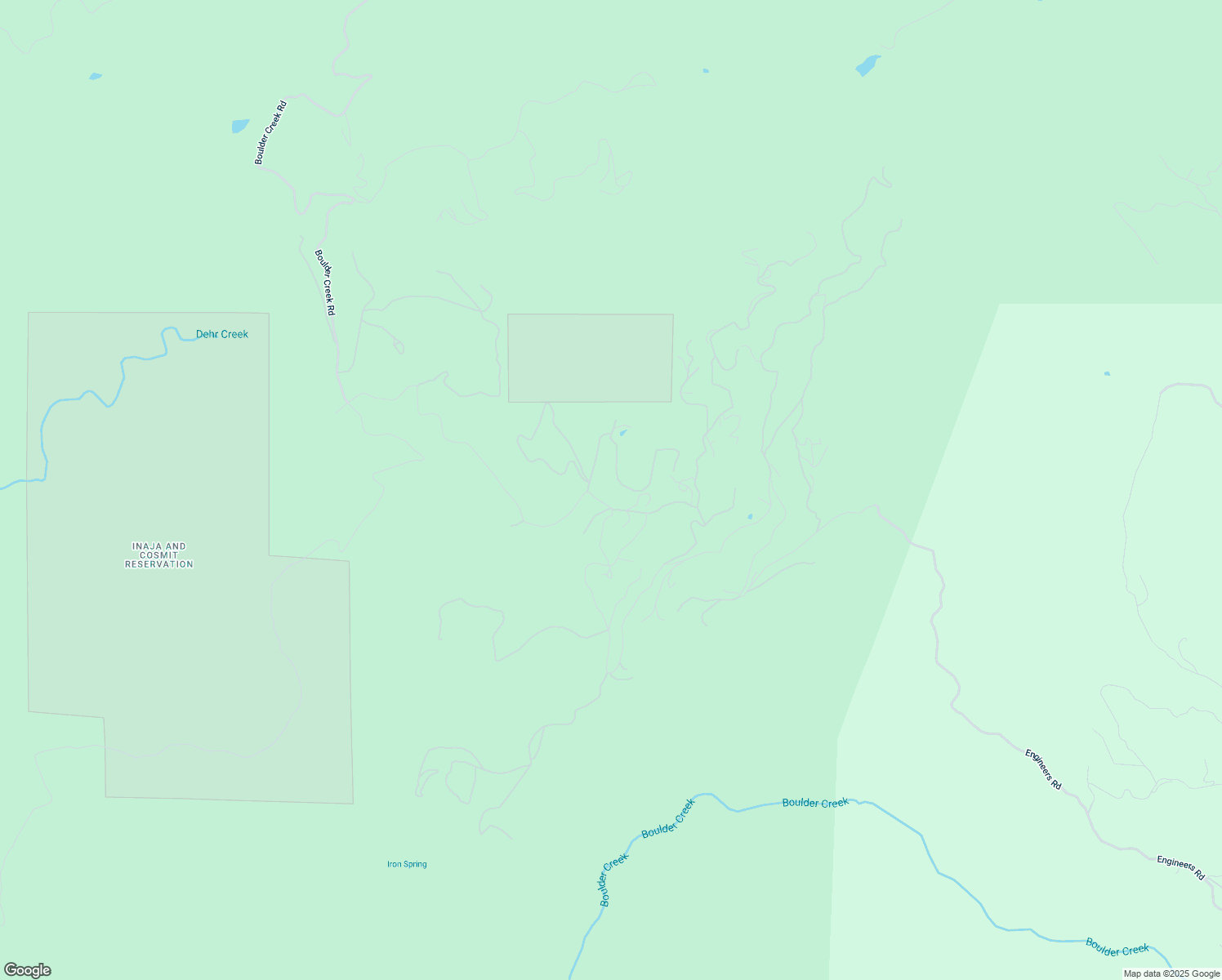map of restaurants, bars, coffee shops, grocery stores, and more near 5750 Forest Meadow Road in Julian