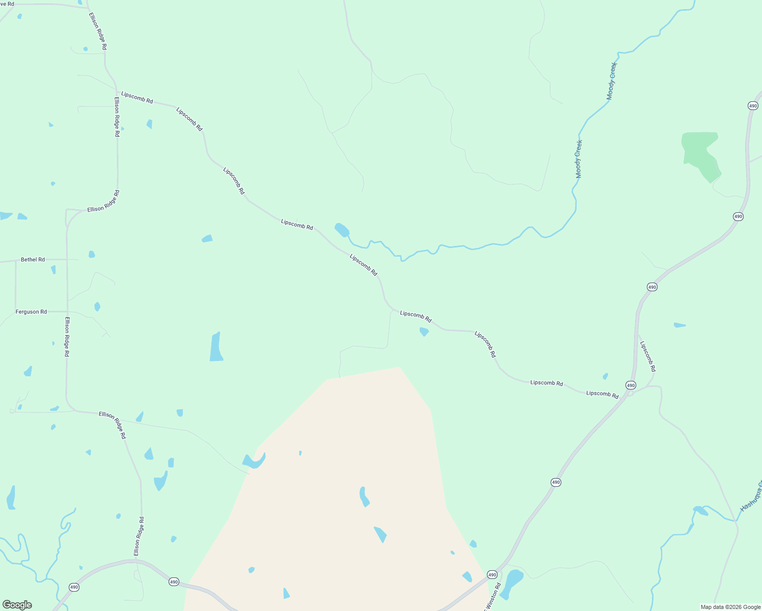 map of restaurants, bars, coffee shops, grocery stores, and more near Lipscomb Road in Louisville