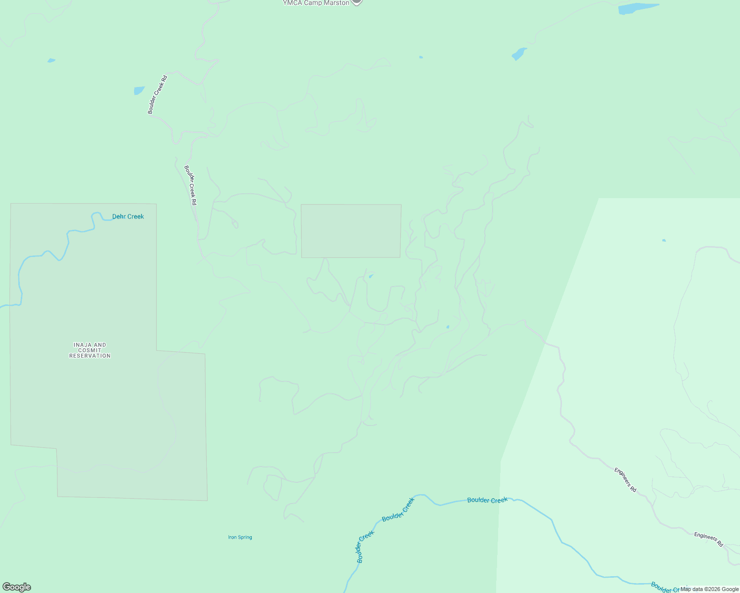 map of restaurants, bars, coffee shops, grocery stores, and more near 5753 Forest Meadow Road in Julian