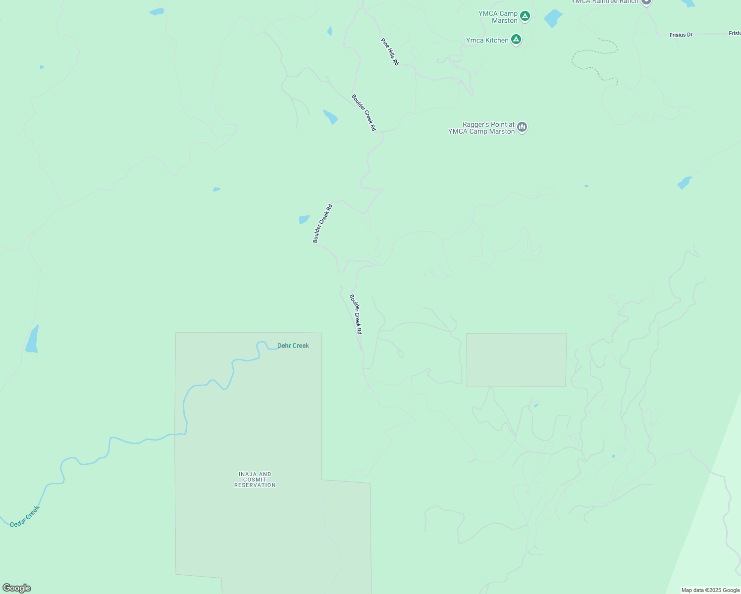 map of restaurants, bars, coffee shops, grocery stores, and more near 5808 High Meadow Ranch Spur in Santa Ysabel