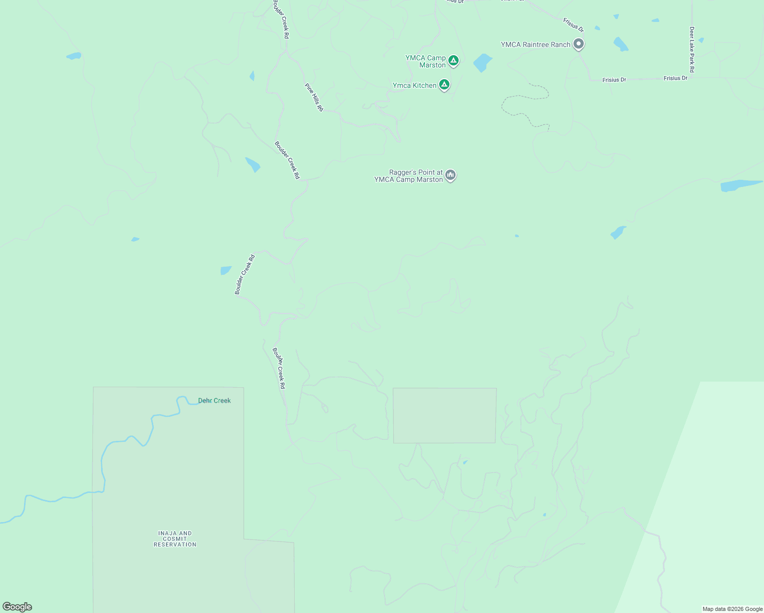 map of restaurants, bars, coffee shops, grocery stores, and more near Engineers Road in San Diego County