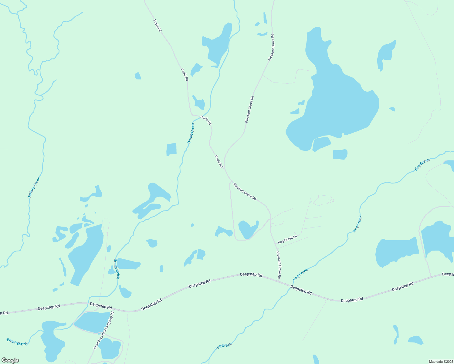 map of restaurants, bars, coffee shops, grocery stores, and more near 1007 Pleasant Grove Road in Sandersville