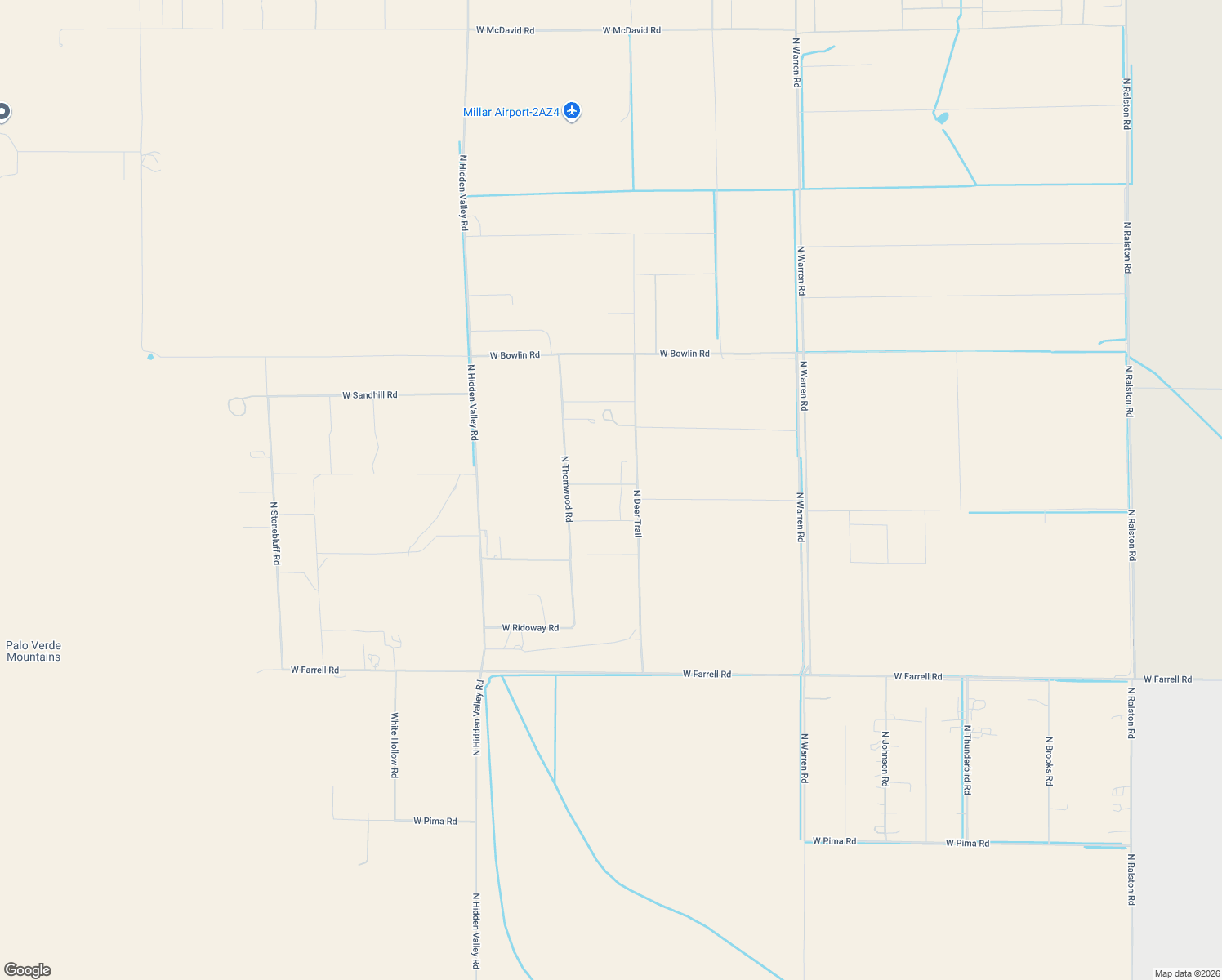 map of restaurants, bars, coffee shops, grocery stores, and more near 53607 West Montserrat Street in Maricopa