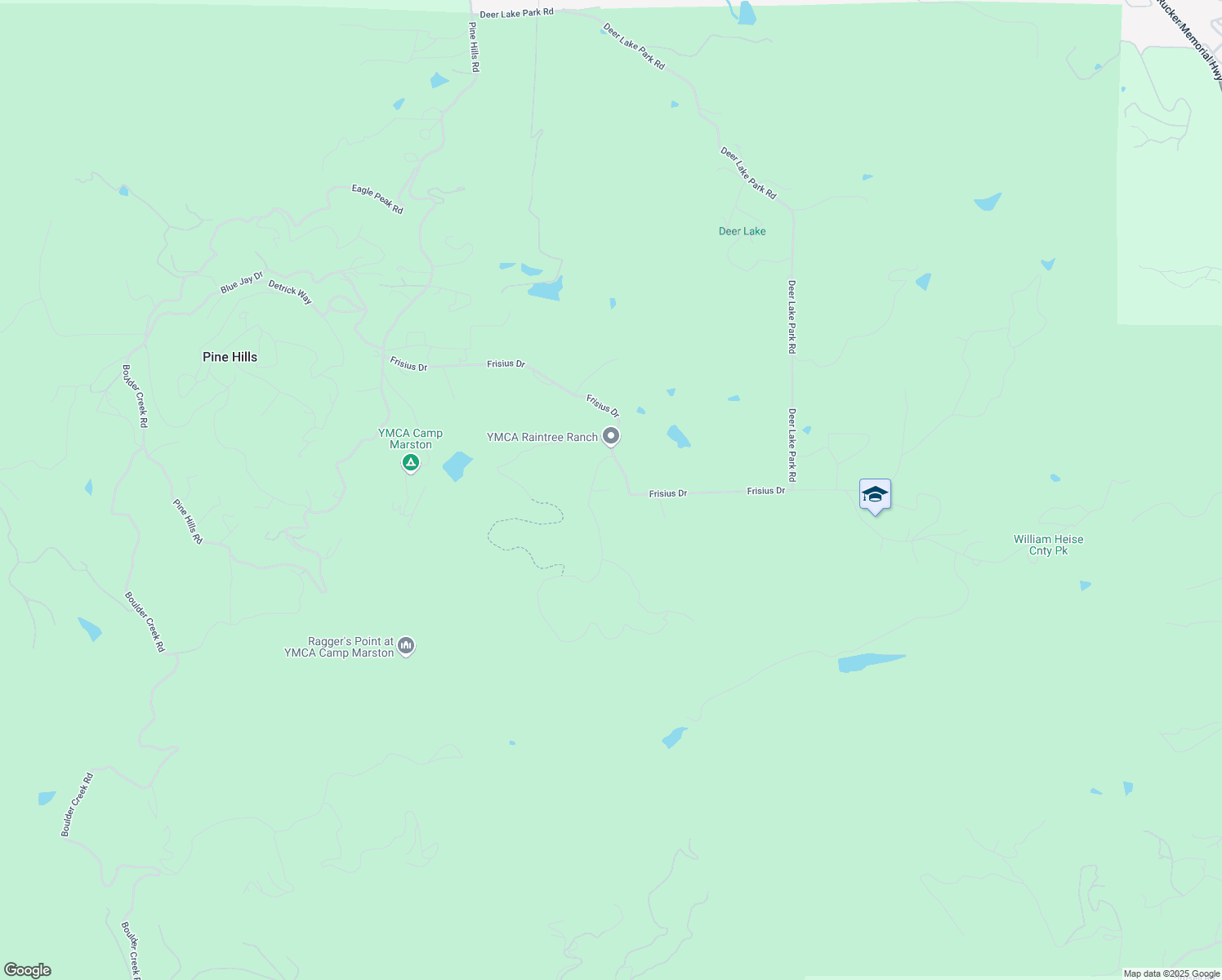map of restaurants, bars, coffee shops, grocery stores, and more near 4685 Quiet Oaks Trail in Julian