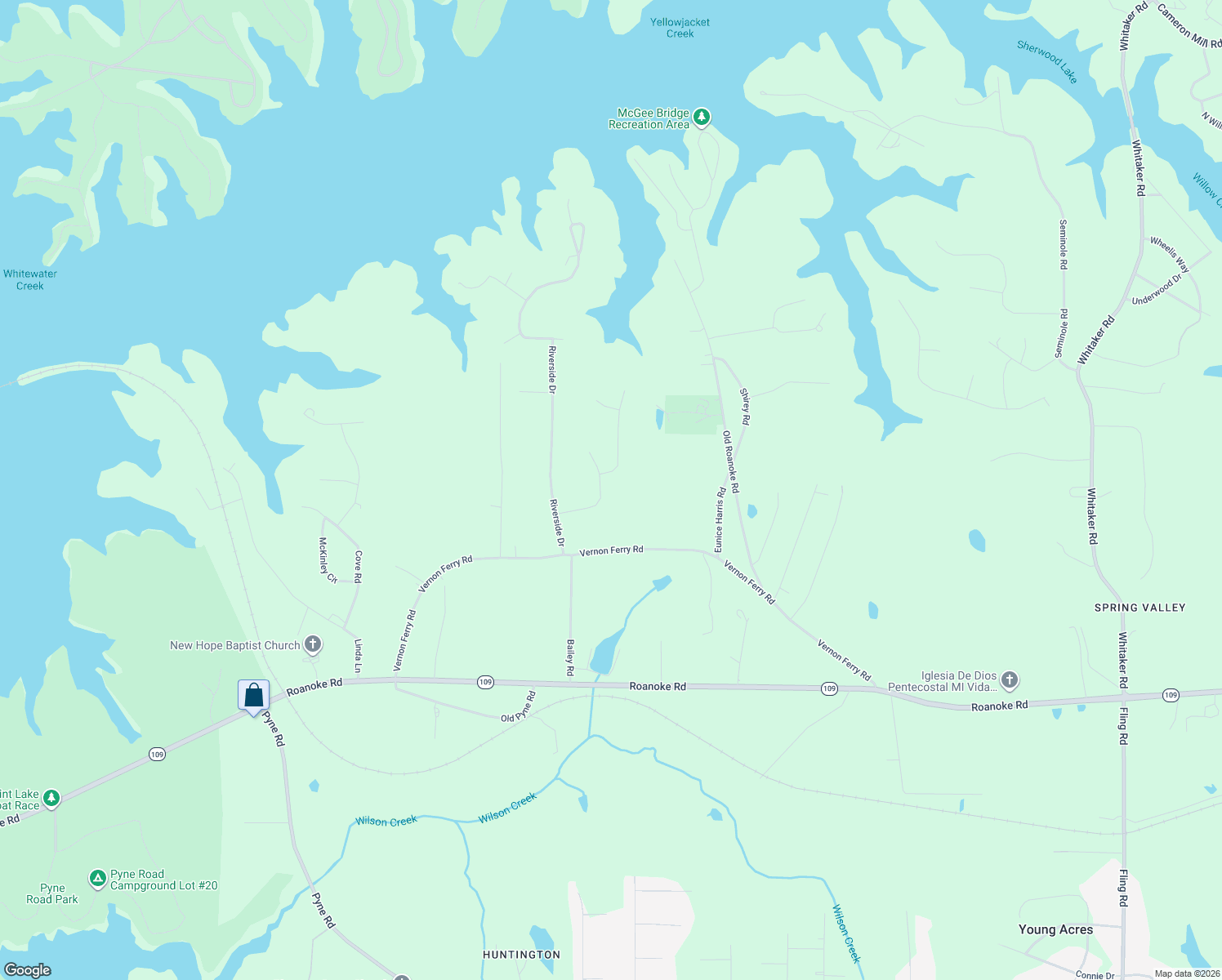 map of restaurants, bars, coffee shops, grocery stores, and more near 112 Bonny Oaks Drive in LaGrange