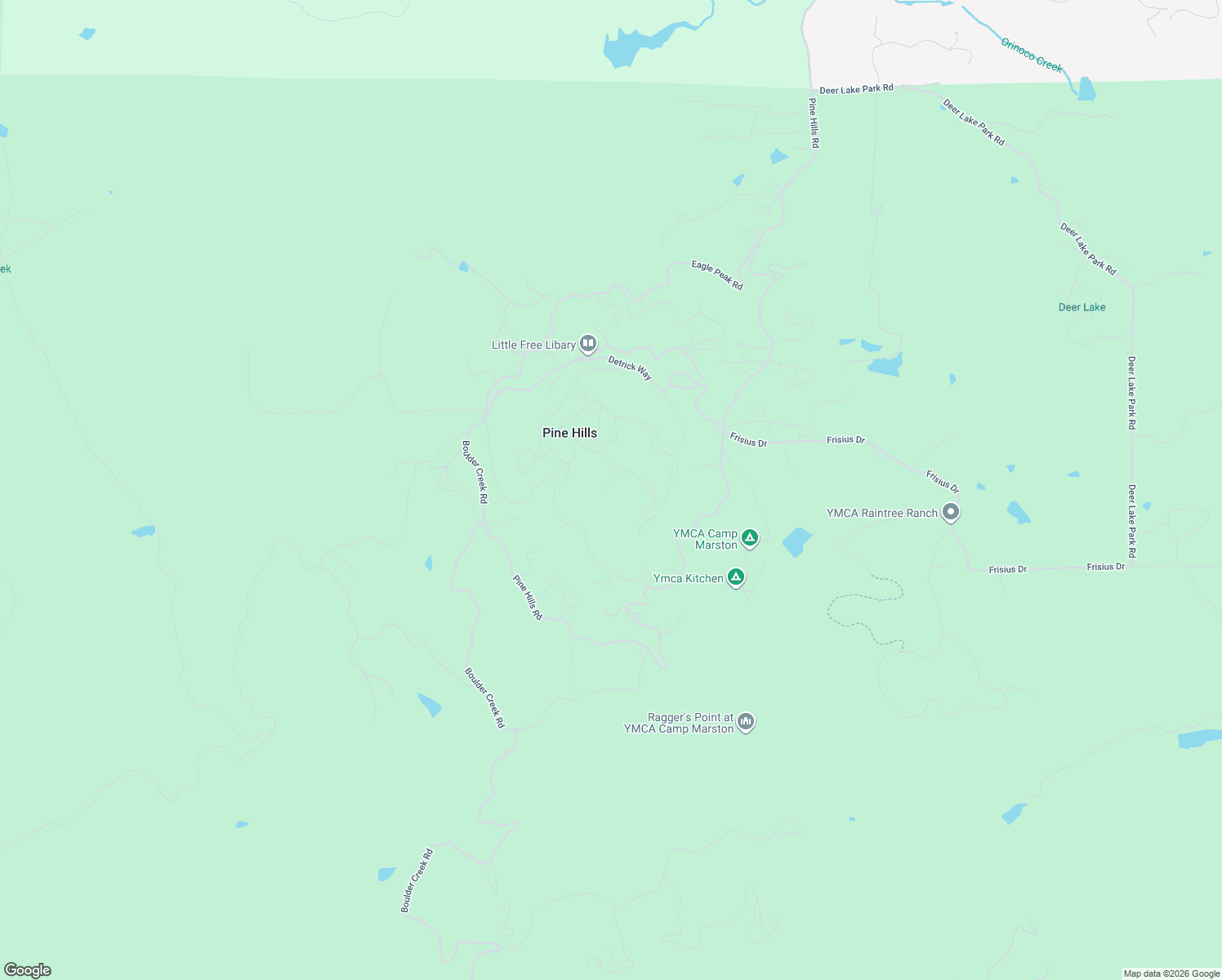 map of restaurants, bars, coffee shops, grocery stores, and more near 4673 Even Star Lane in Julian