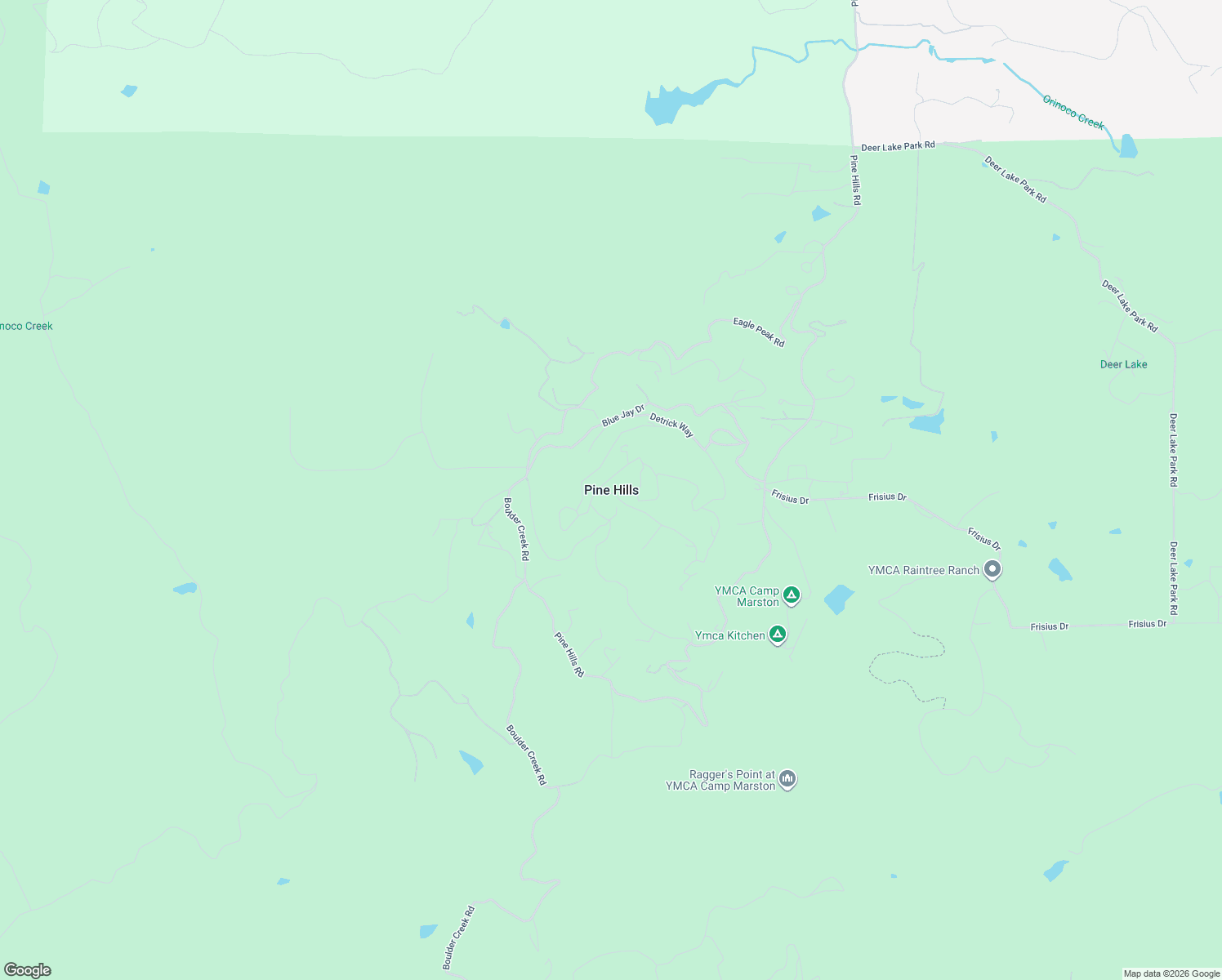 map of restaurants, bars, coffee shops, grocery stores, and more near in Pine Hills