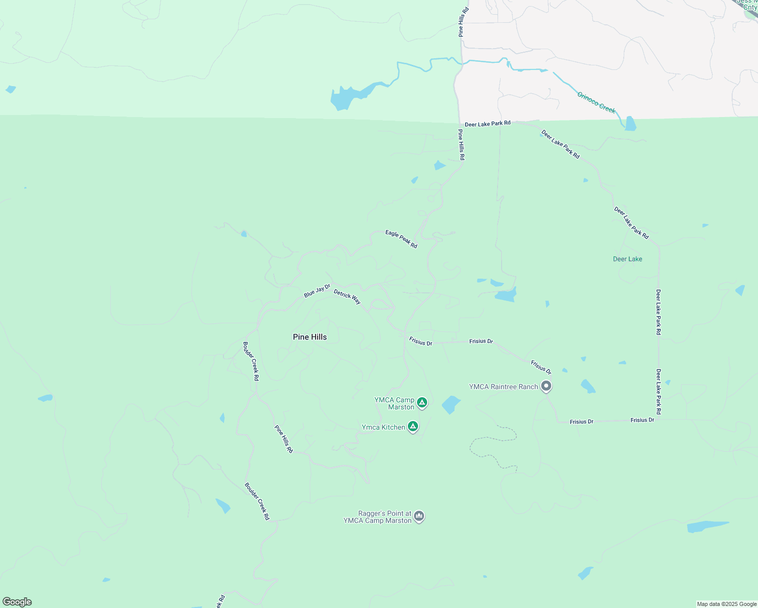 map of restaurants, bars, coffee shops, grocery stores, and more near 2960 La Posada Way in Julian