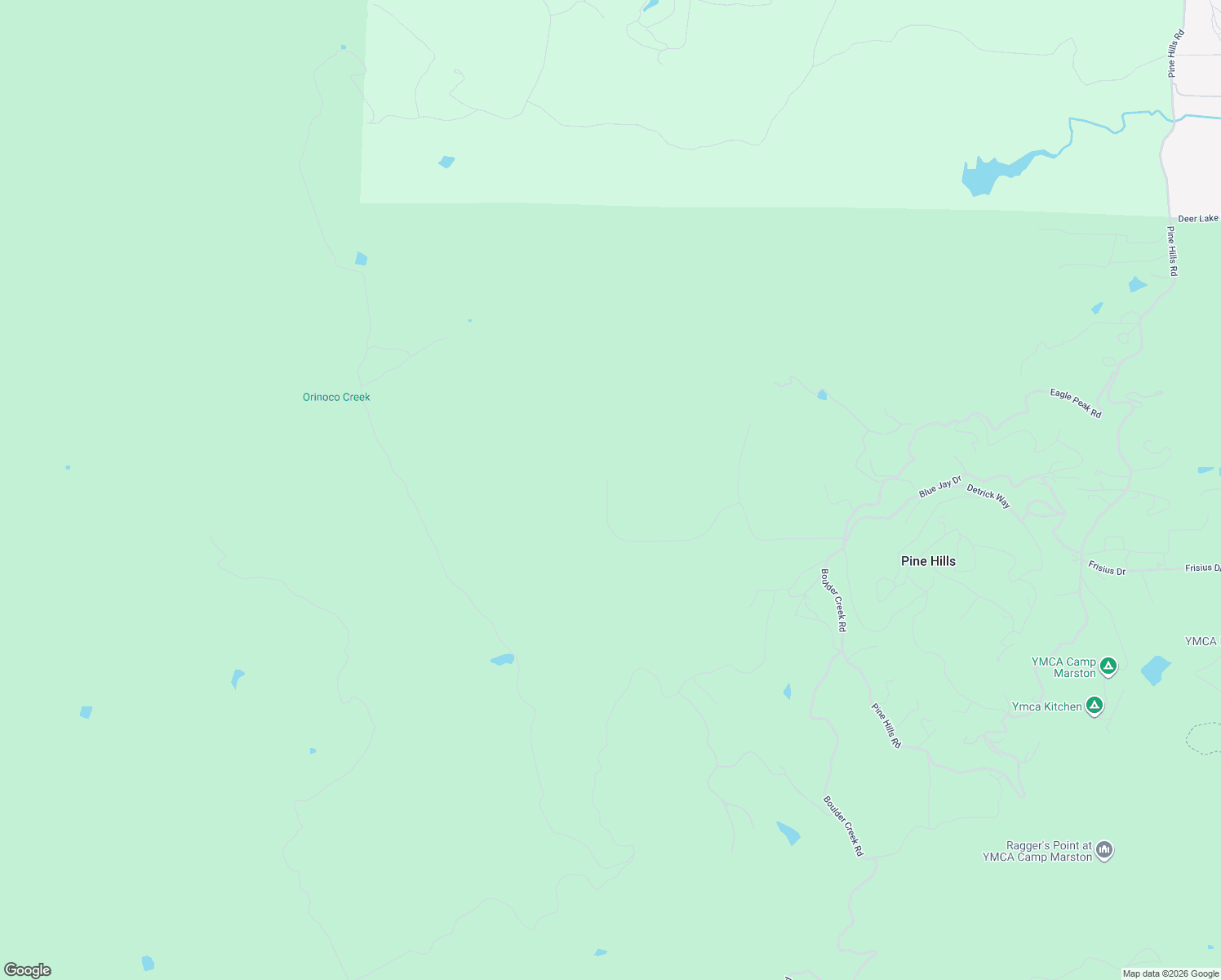 map of restaurants, bars, coffee shops, grocery stores, and more near 3875 Eagle Ridge in Julian
