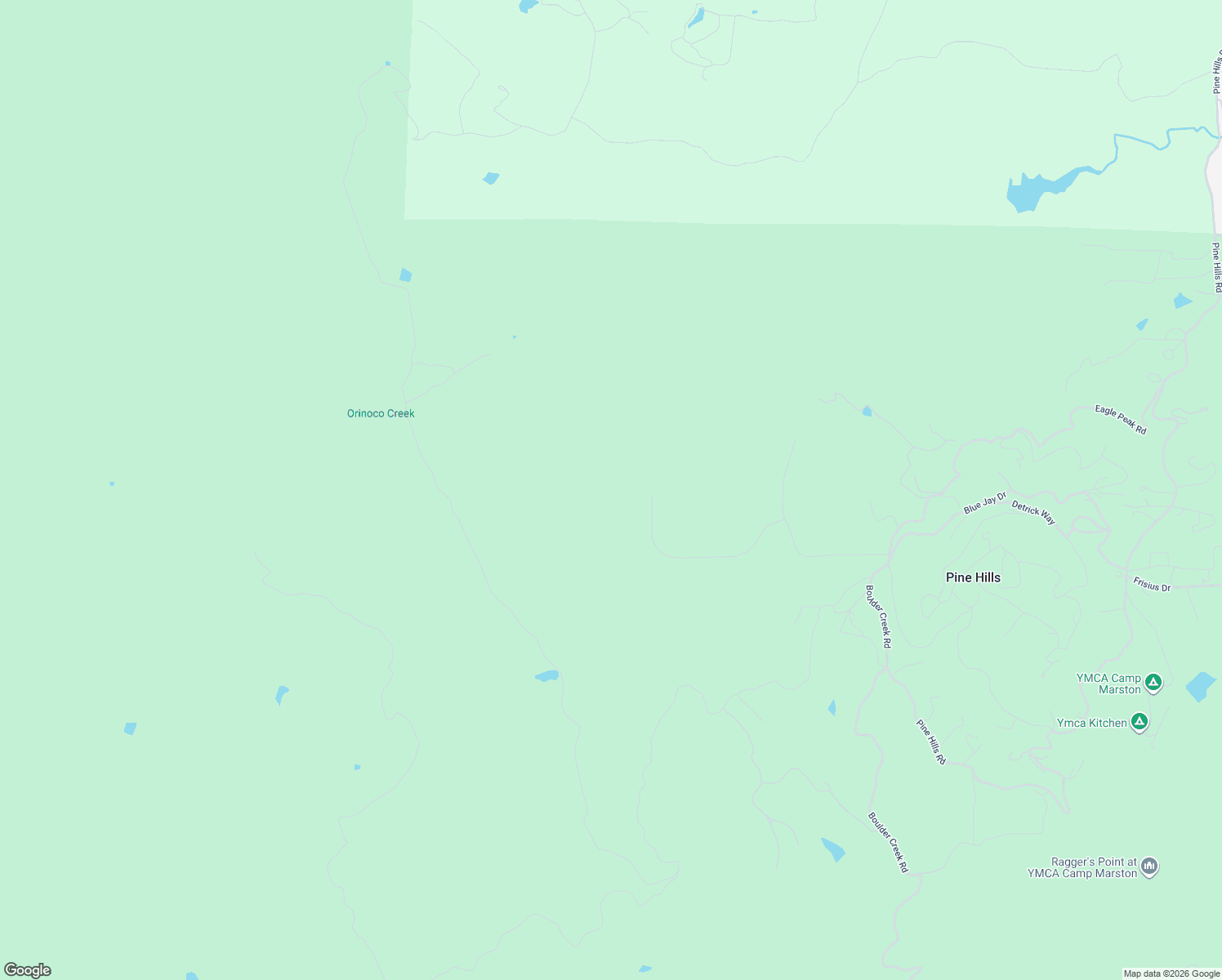 map of restaurants, bars, coffee shops, grocery stores, and more near 3885 Eagle Ridge in Julian