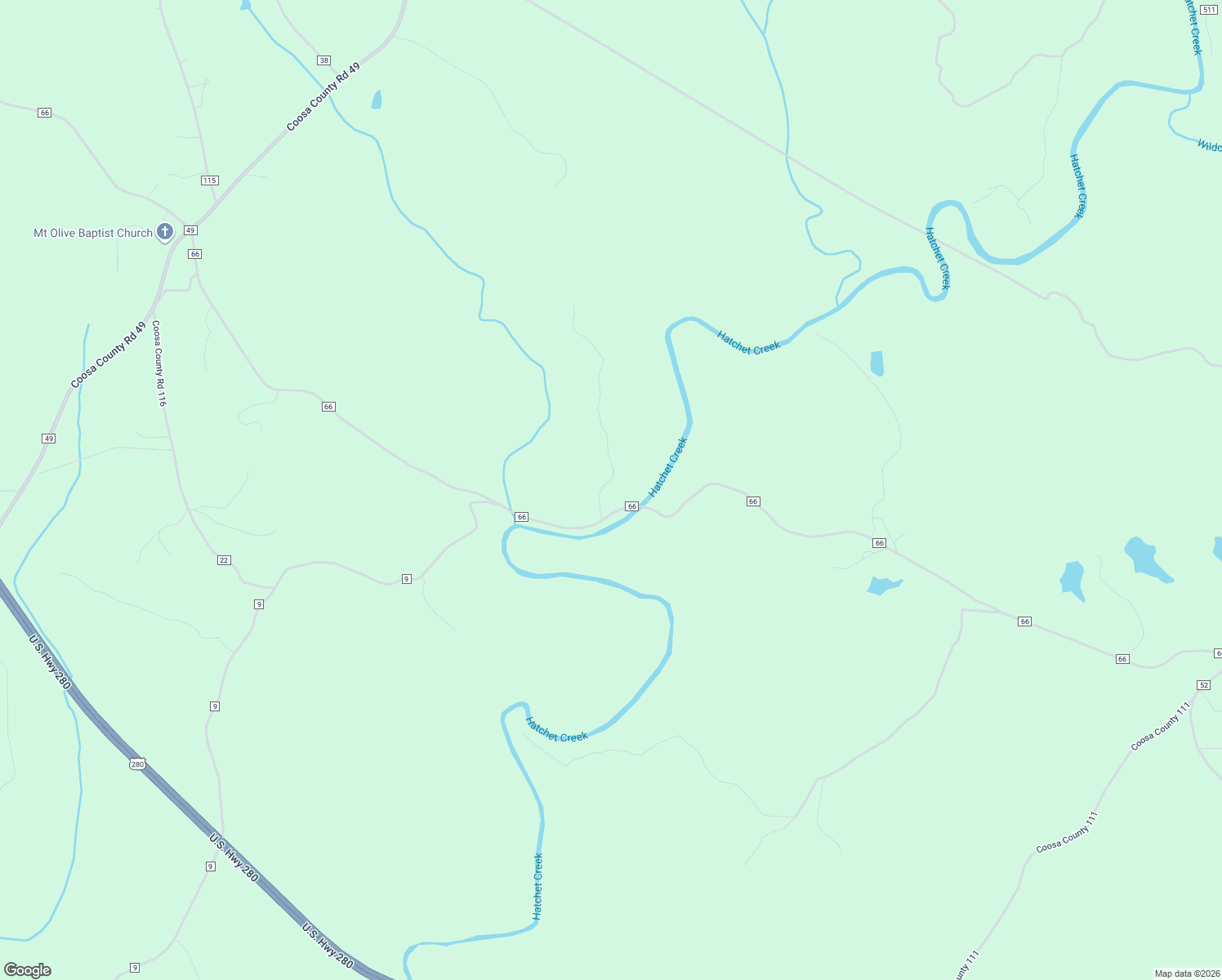 map of restaurants, bars, coffee shops, grocery stores, and more near 112 Gamble Drive in Goodwater