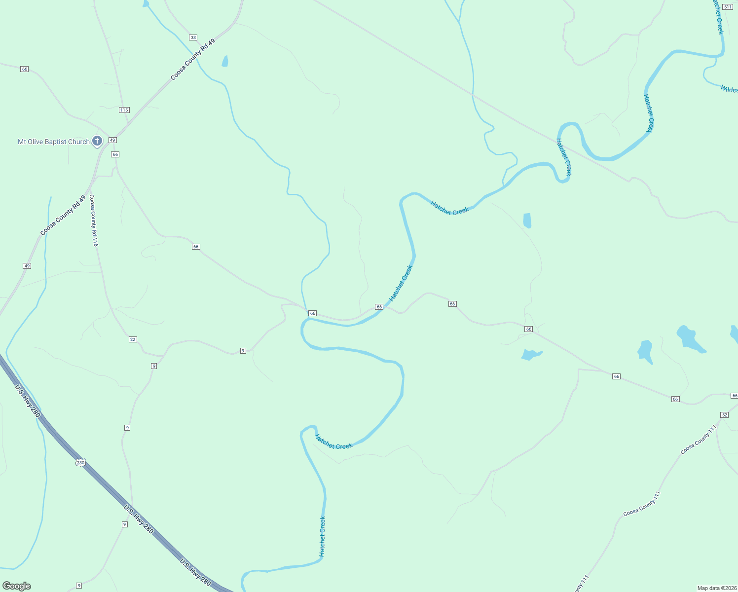 map of restaurants, bars, coffee shops, grocery stores, and more near 112 Gamble Drive in Goodwater