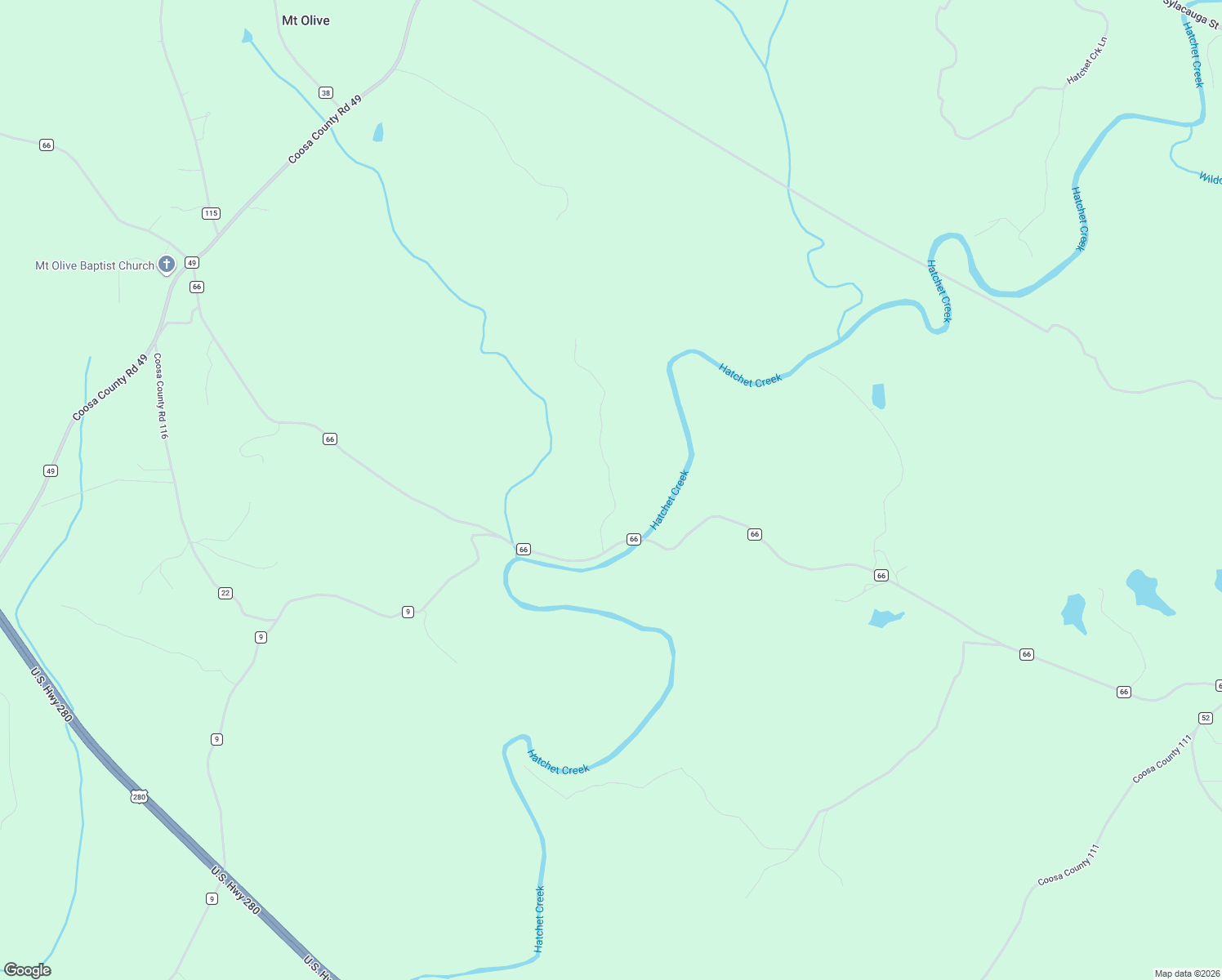 map of restaurants, bars, coffee shops, grocery stores, and more near 236 Gamble Drive in Goodwater
