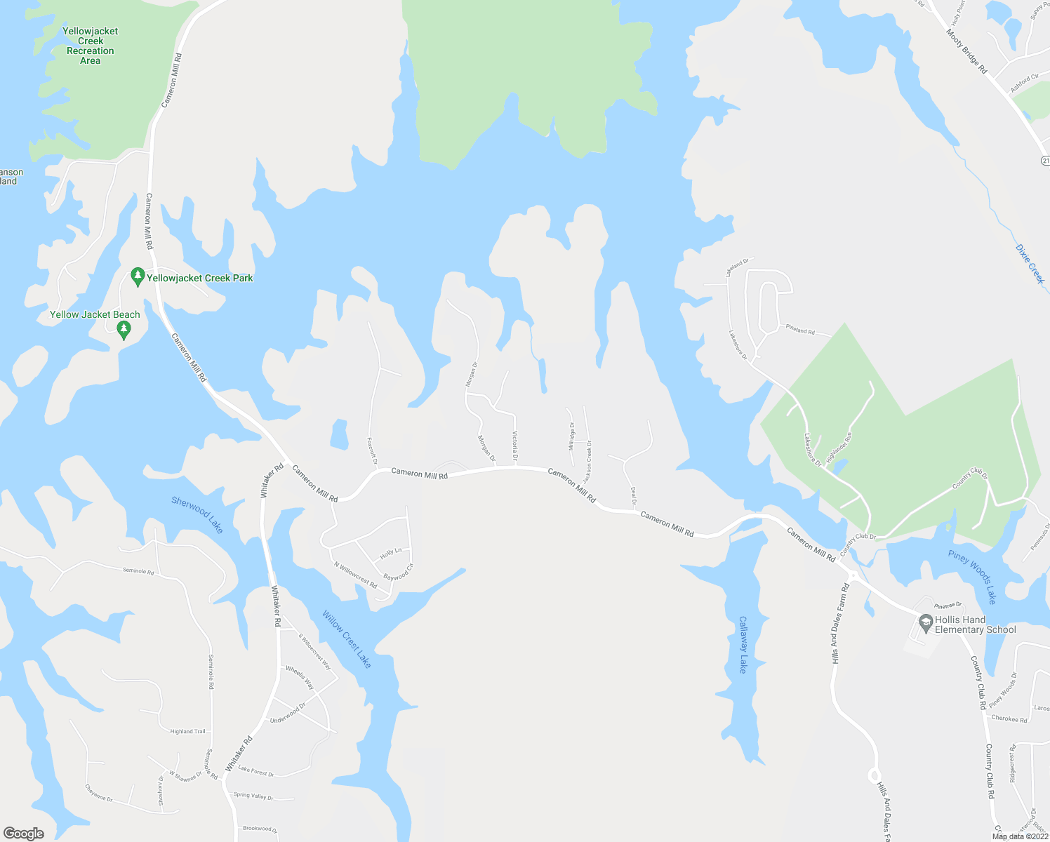 map of restaurants, bars, coffee shops, grocery stores, and more near 108 Victoria Drive in LaGrange