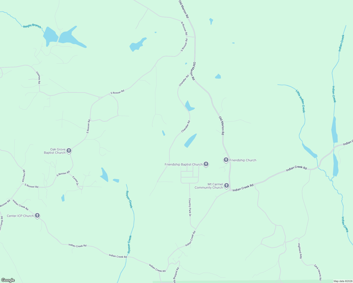 map of restaurants, bars, coffee shops, grocery stores, and more near 14278 Chandler Road in Duncanville