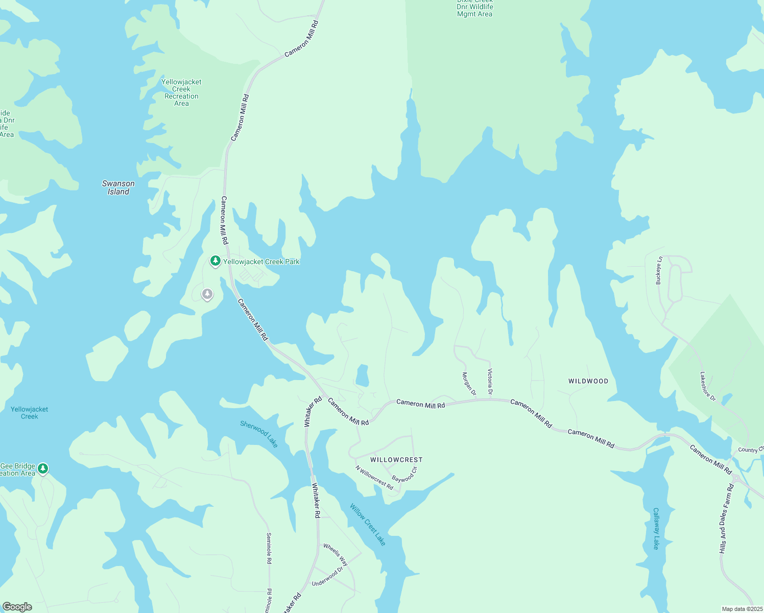 map of restaurants, bars, coffee shops, grocery stores, and more near 2005 Foxcroft Drive in LaGrange