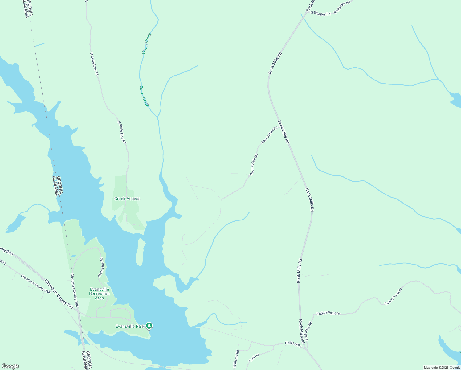 map of restaurants, bars, coffee shops, grocery stores, and more near 350 Deer Pointe Road in LaGrange