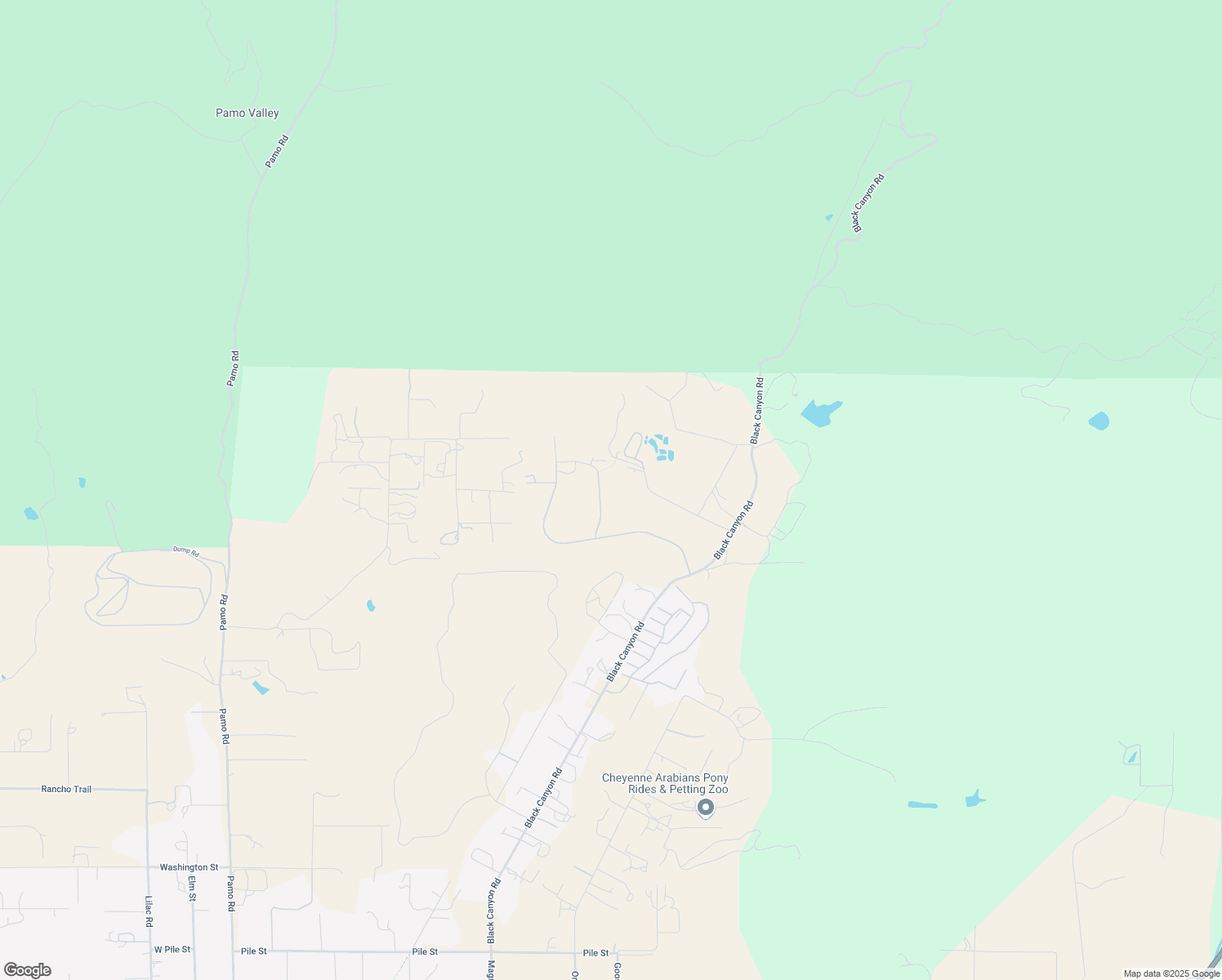 map of restaurants, bars, coffee shops, grocery stores, and more near 2731 Ortega Road in Ramona