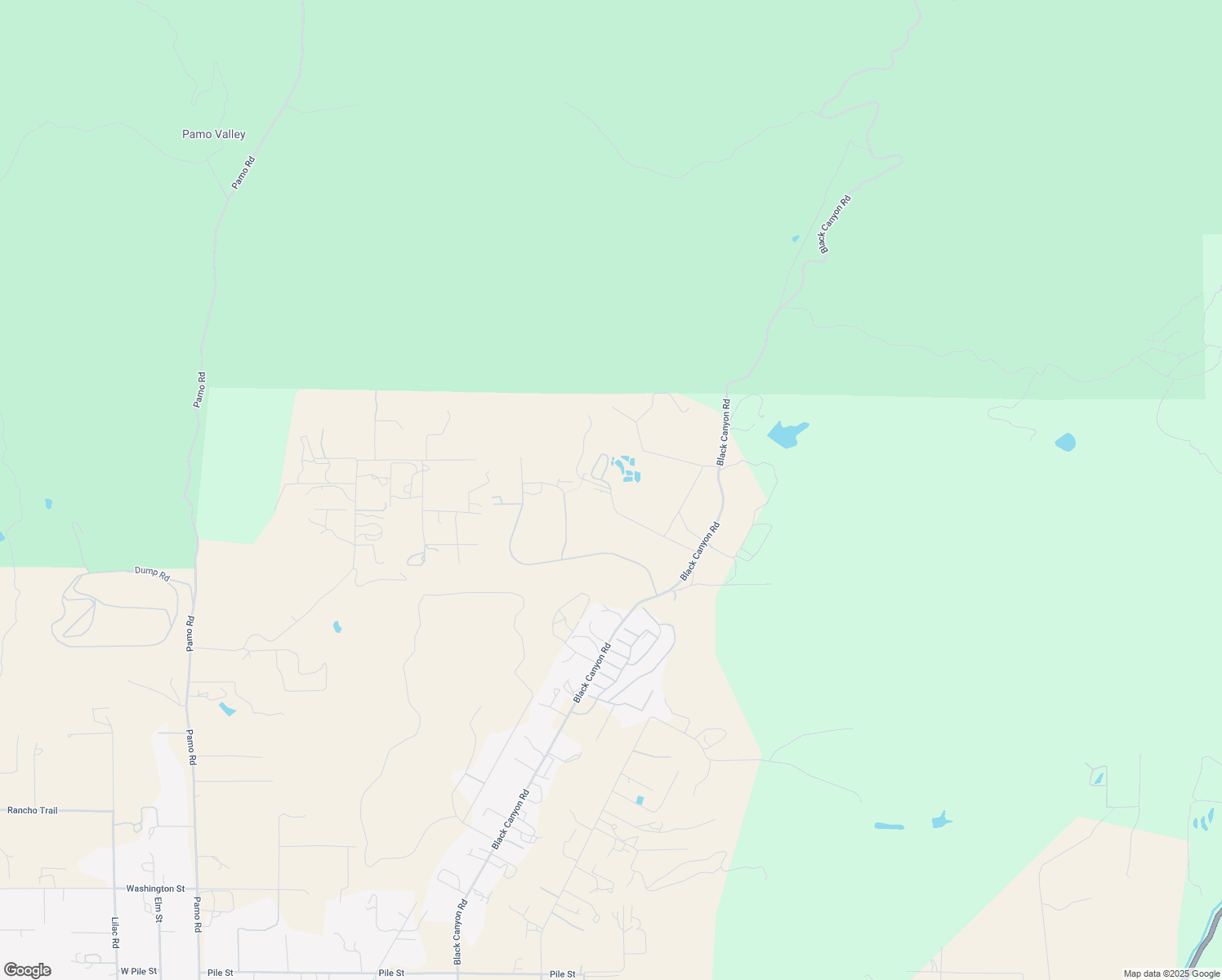 map of restaurants, bars, coffee shops, grocery stores, and more near Black Canyon Place in San Diego County