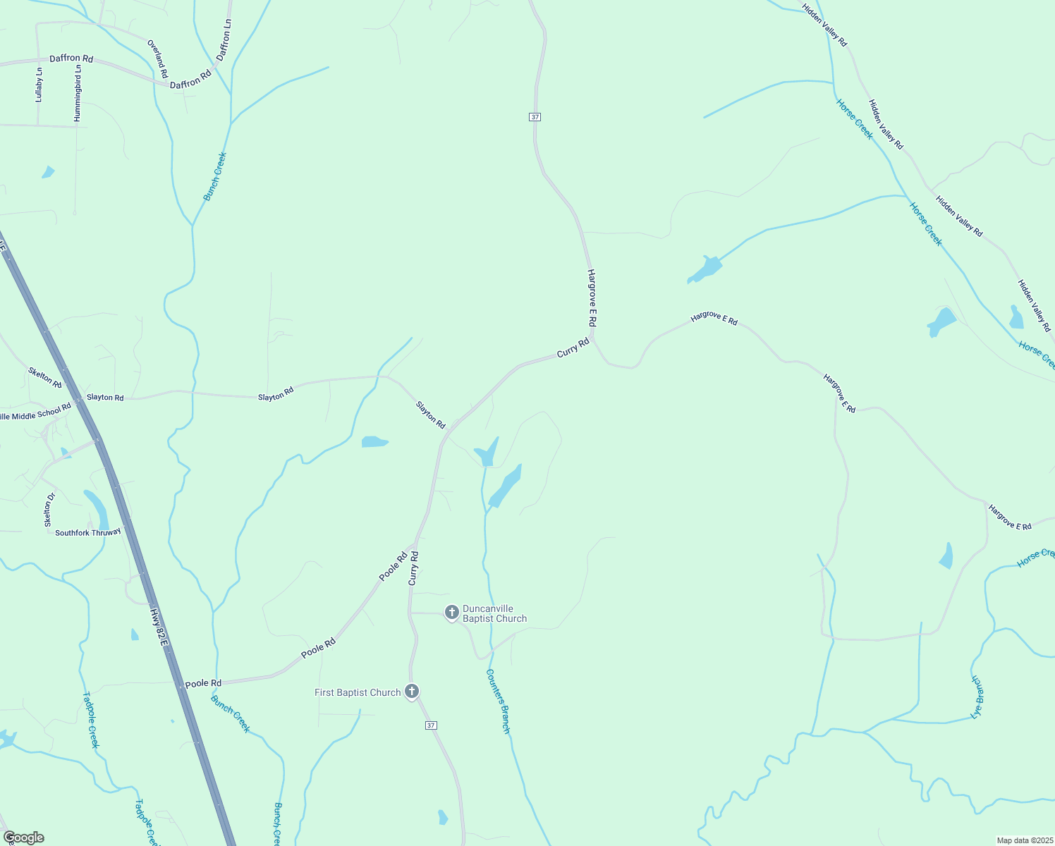 map of restaurants, bars, coffee shops, grocery stores, and more near 12489 Sleepy Hollow Road in Duncanville