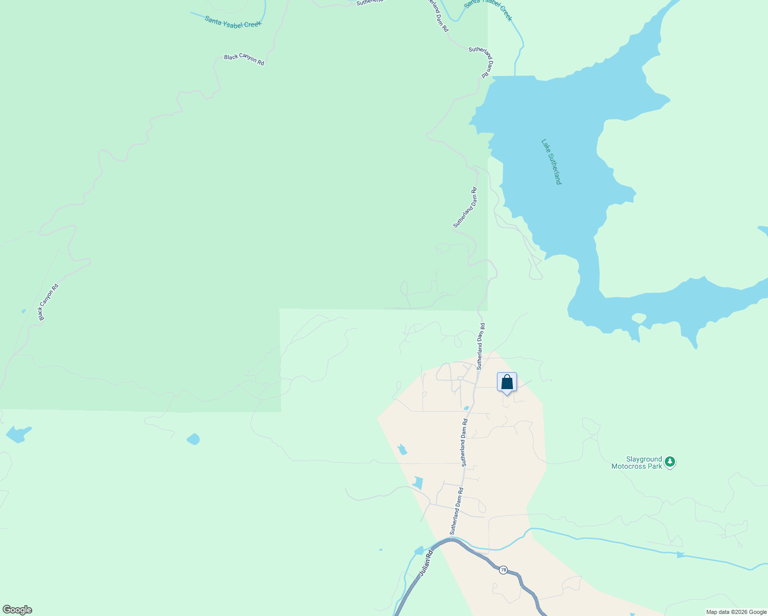 map of restaurants, bars, coffee shops, grocery stores, and more near 24701 Dam Oaks Drive in Ramona