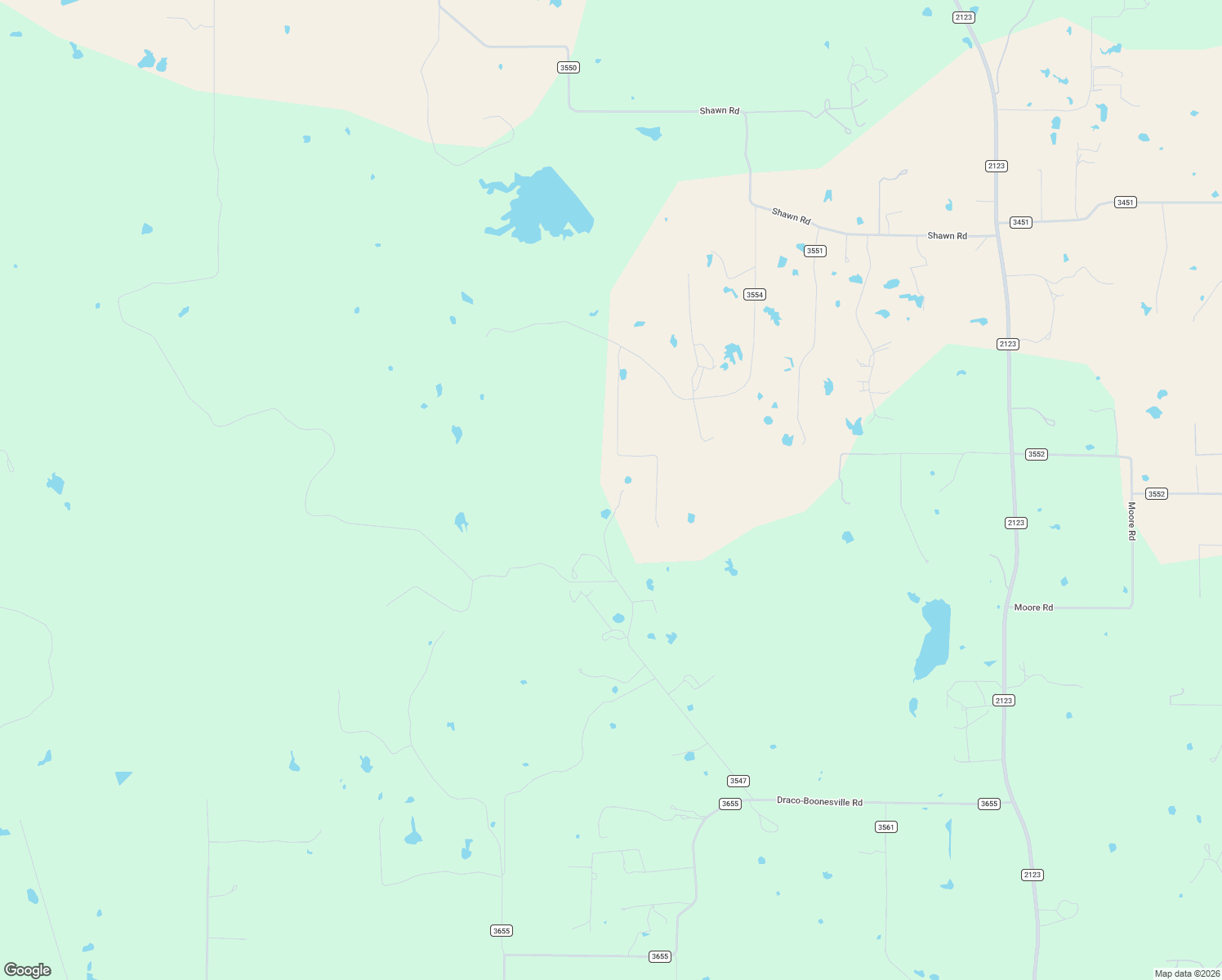 map of restaurants, bars, coffee shops, grocery stores, and more near 587 County Road 3547 in Paradise