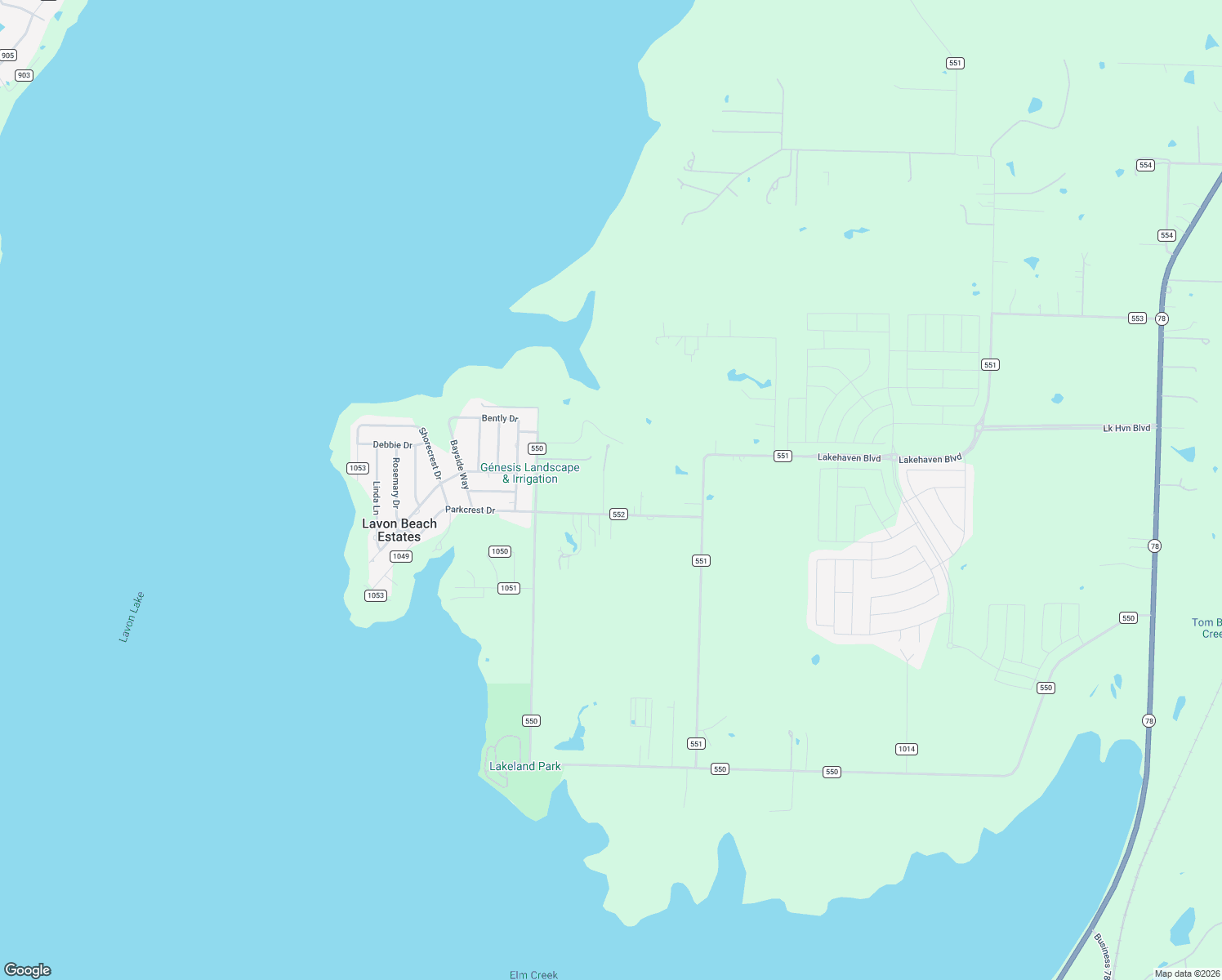 map of restaurants, bars, coffee shops, grocery stores, and more near 3131 Cherokee Drive in Farmersville