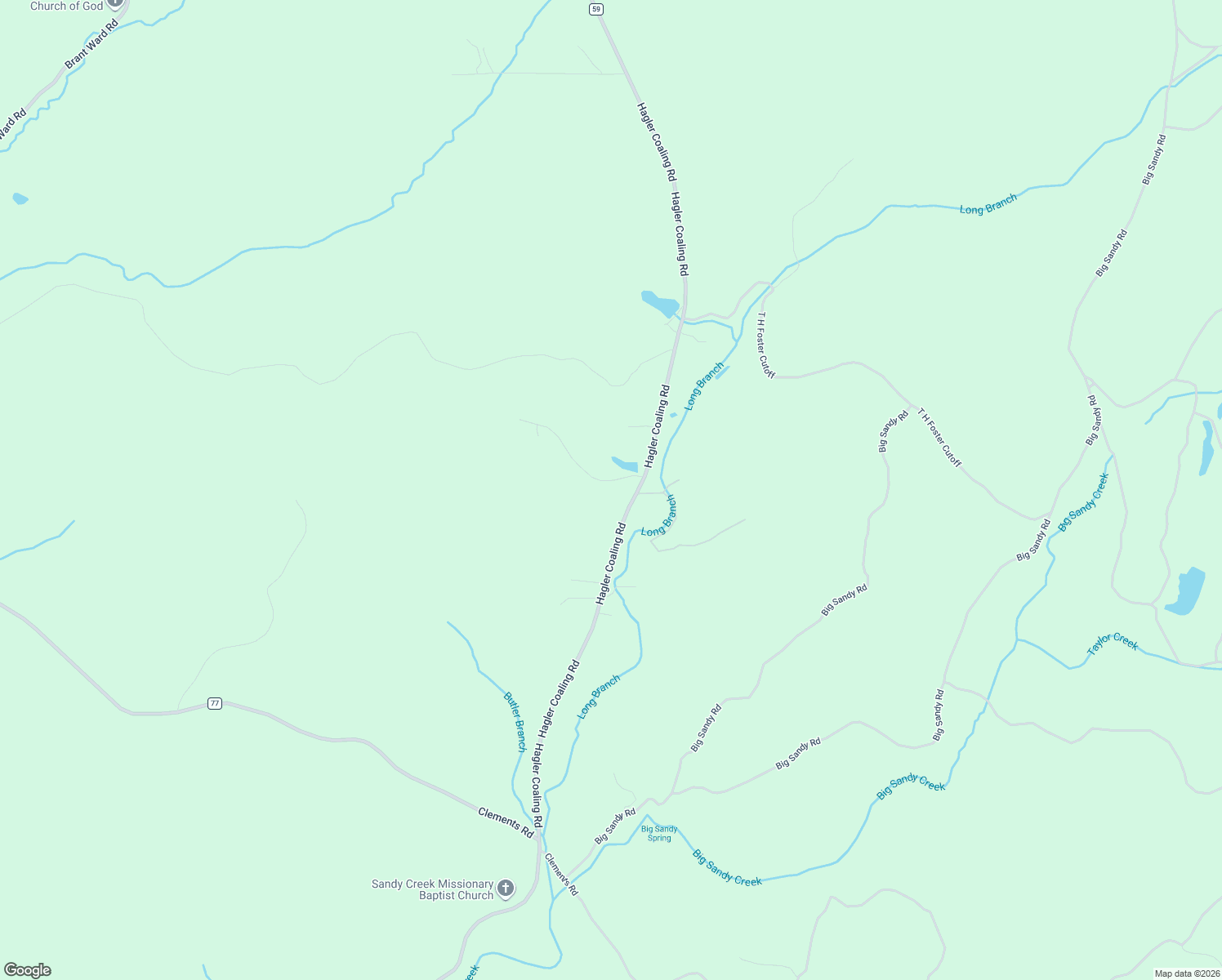 map of restaurants, bars, coffee shops, grocery stores, and more near 15667 Butler Ridge Road in Cottondale