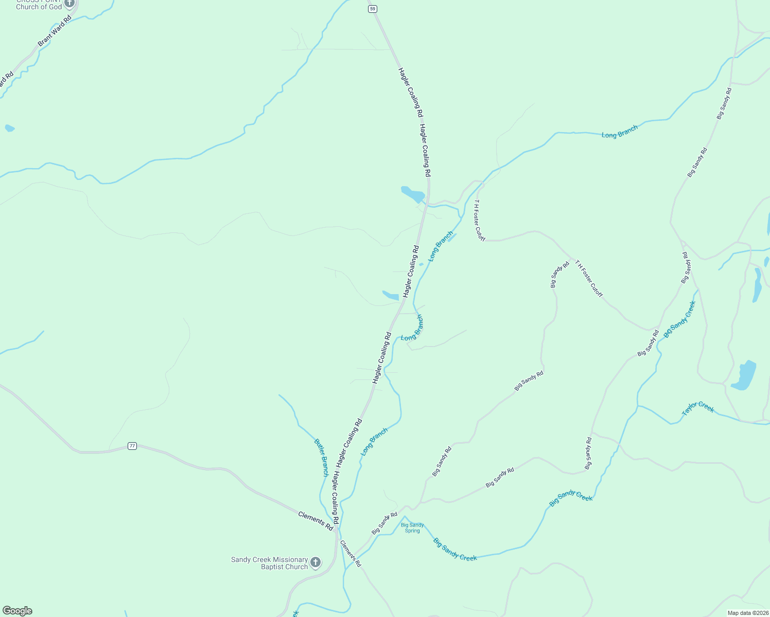 map of restaurants, bars, coffee shops, grocery stores, and more near 15667 Butler Ridge Road in Cottondale
