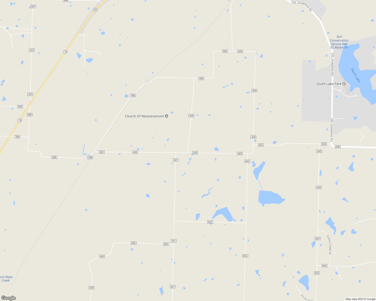 map of restaurants, bars, coffee shops, grocery stores, and more near 2089 County Road 604 in Farmersville