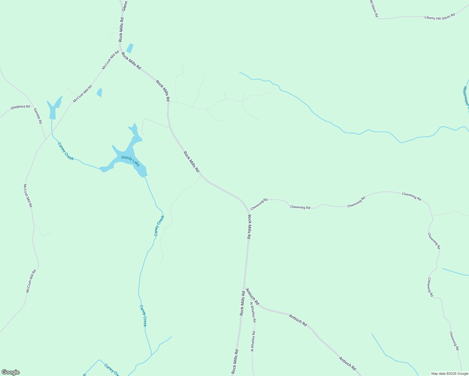 map of restaurants, bars, coffee shops, grocery stores, and more near 3414 Rock Mills Road in LaGrange