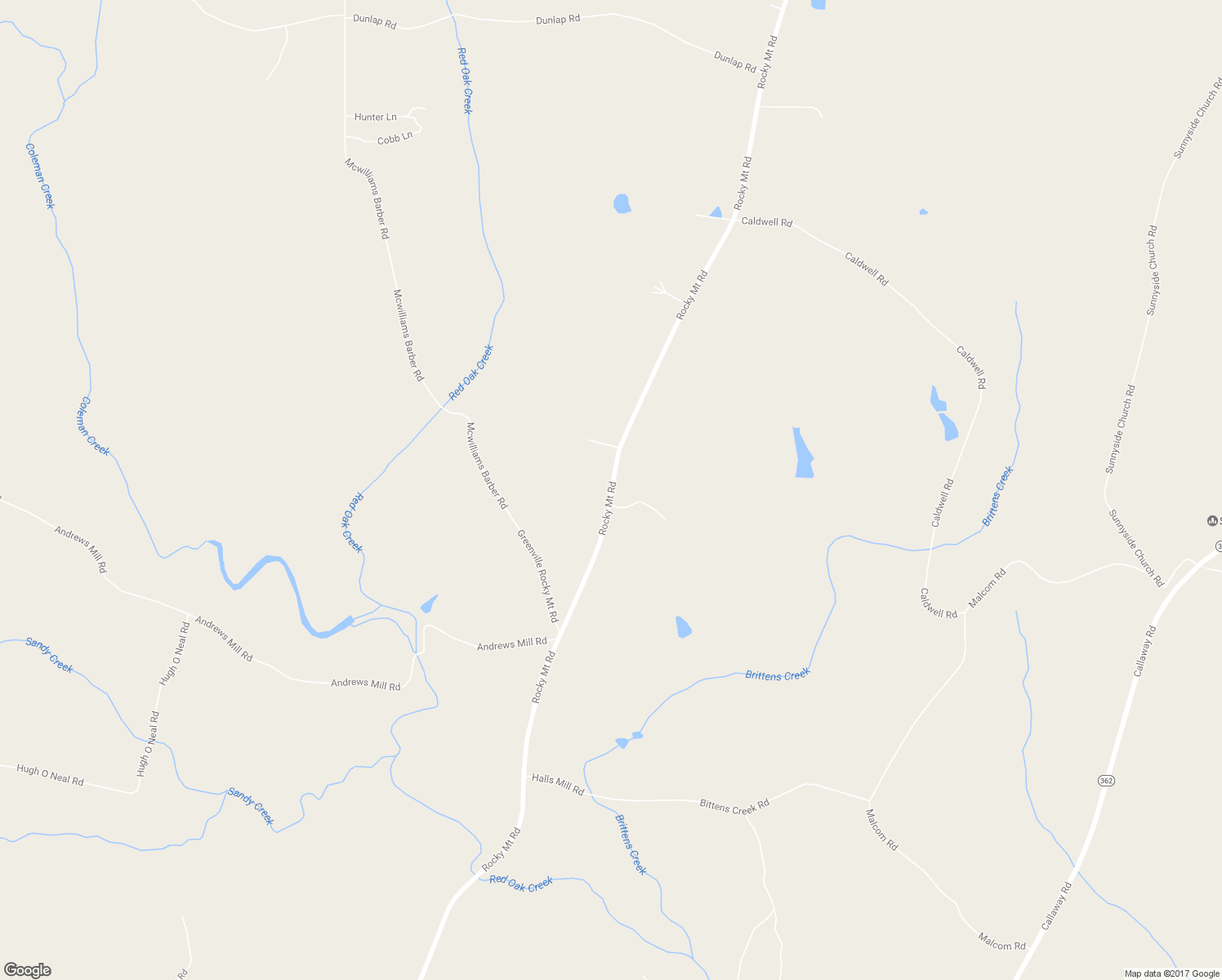 map of restaurants, bars, coffee shops, grocery stores, and more near 5363 Rocky Mount Road in Greenville