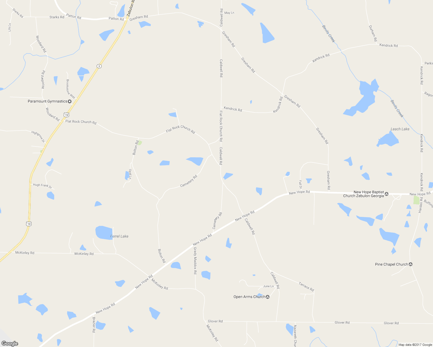 map of restaurants, bars, coffee shops, grocery stores, and more near 1401 Caldwell Road in Zebulon