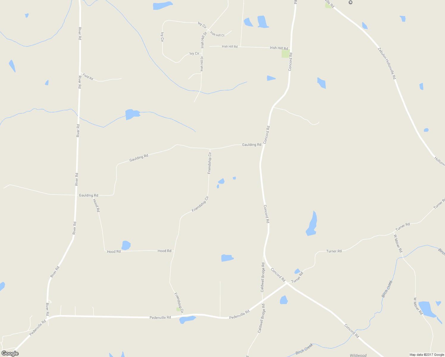 map of restaurants, bars, coffee shops, grocery stores, and more near 1272 Friendship Circle in Concord