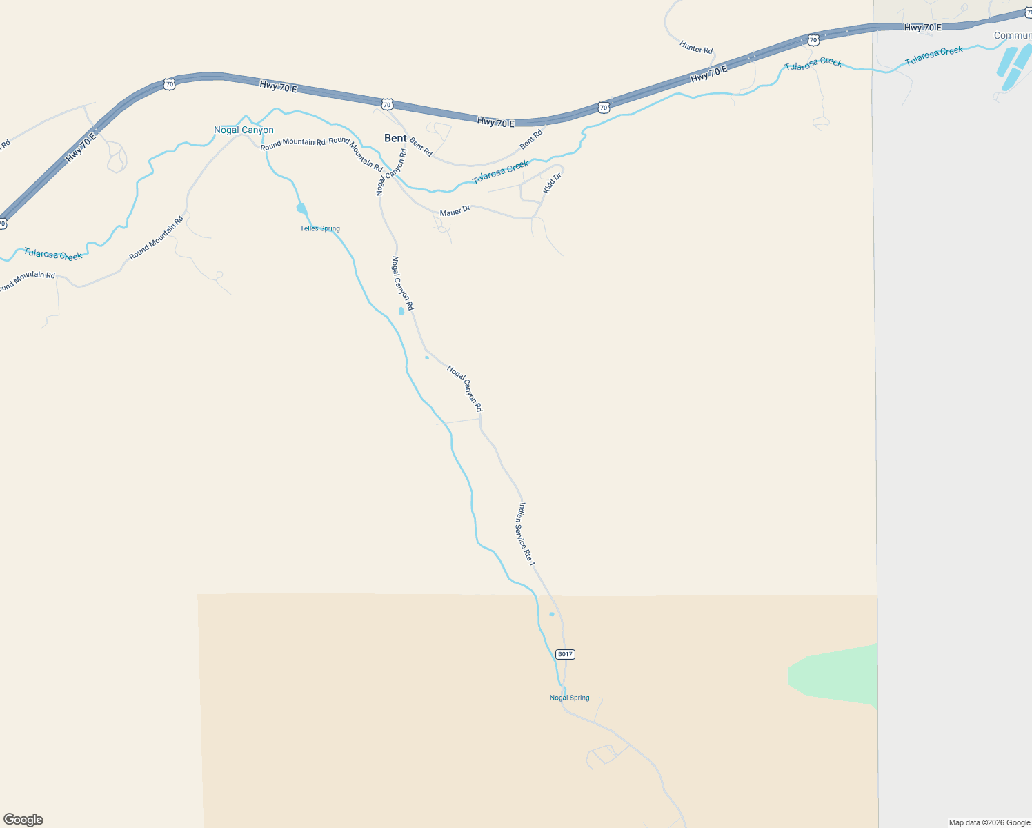 map of restaurants, bars, coffee shops, grocery stores, and more near 121 Nogal Canyon Road in Bent