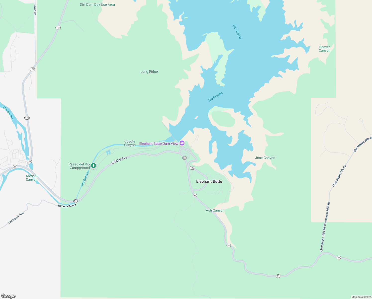map of restaurants, bars, coffee shops, grocery stores, and more near 30 New Mexico 177 in Truth or Consequences
