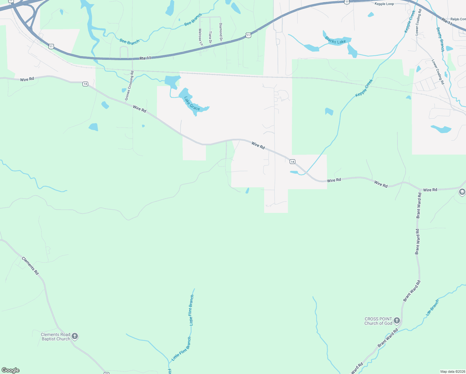 map of restaurants, bars, coffee shops, grocery stores, and more near 11364 Gideon Lane in Coaling