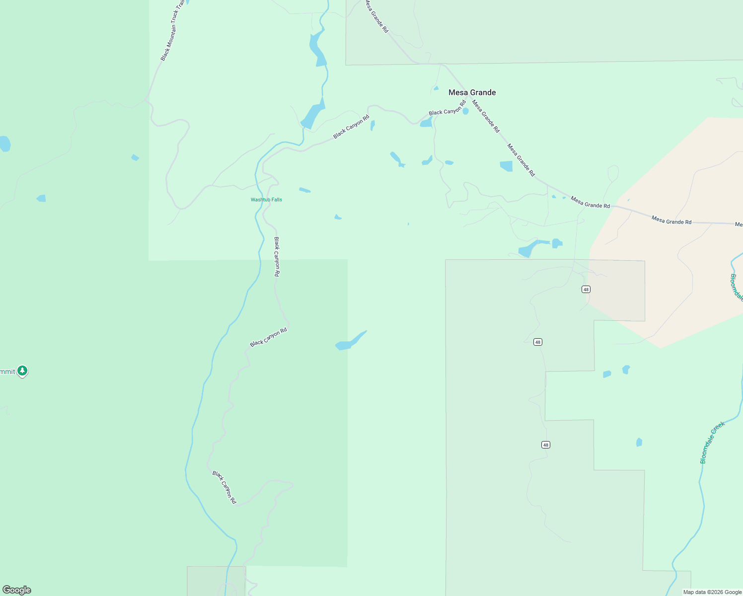 map of restaurants, bars, coffee shops, grocery stores, and more near 25218 Black Canyon Road in Santa Ysabel