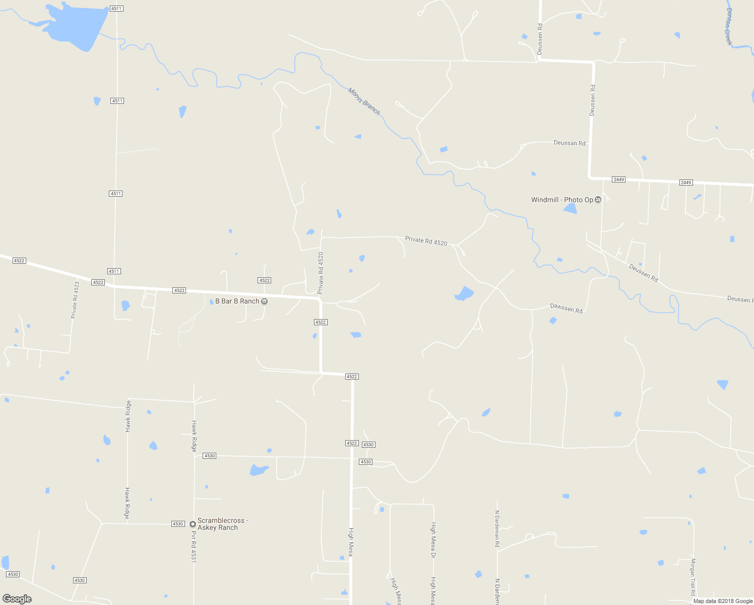 map of restaurants, bars, coffee shops, grocery stores, and more near 144 Pvt Road 4524 in Decatur