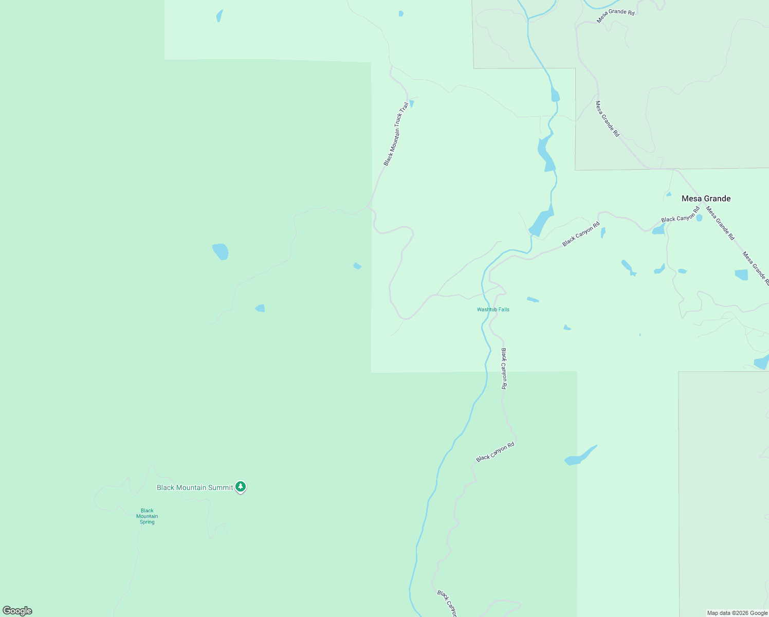 map of restaurants, bars, coffee shops, grocery stores, and more near 25218 Black Canyon Road in Santa Ysabel