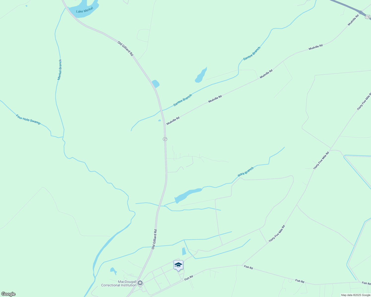 map of restaurants, bars, coffee shops, grocery stores, and more near 742 Nancys Place in Ridgeville