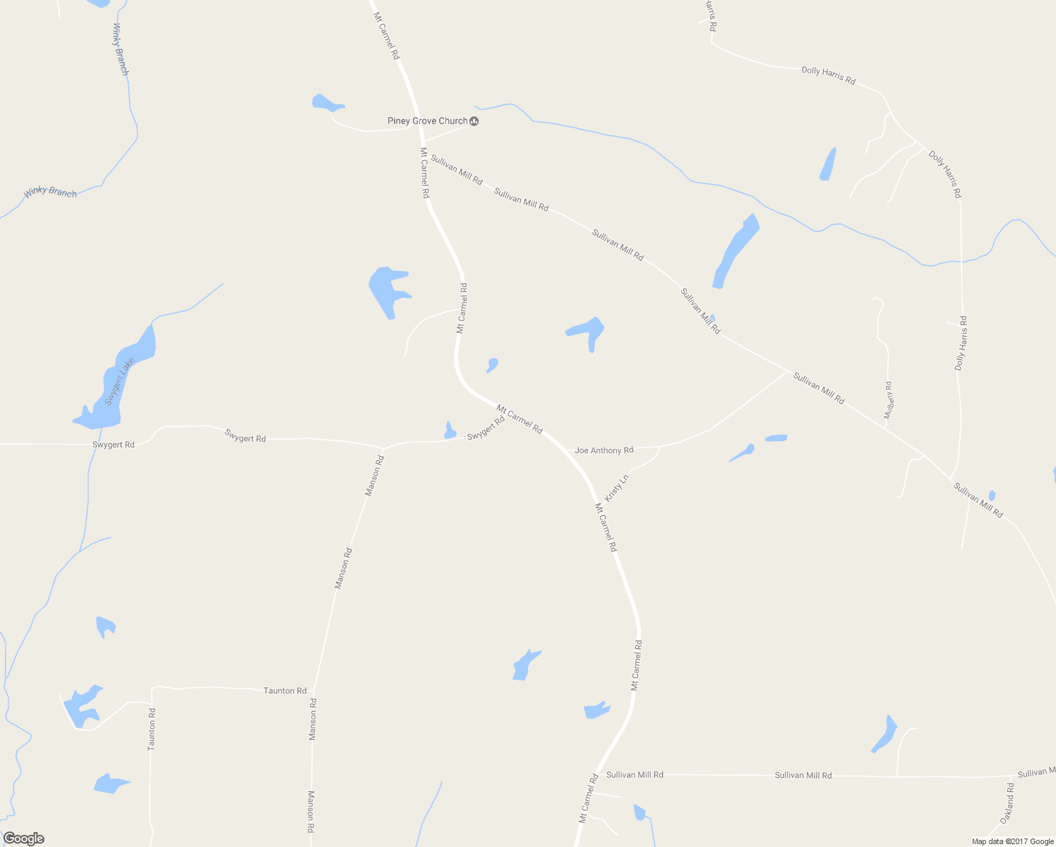 map of restaurants, bars, coffee shops, grocery stores, and more near 8365 Mount Carmel Road in Senoia