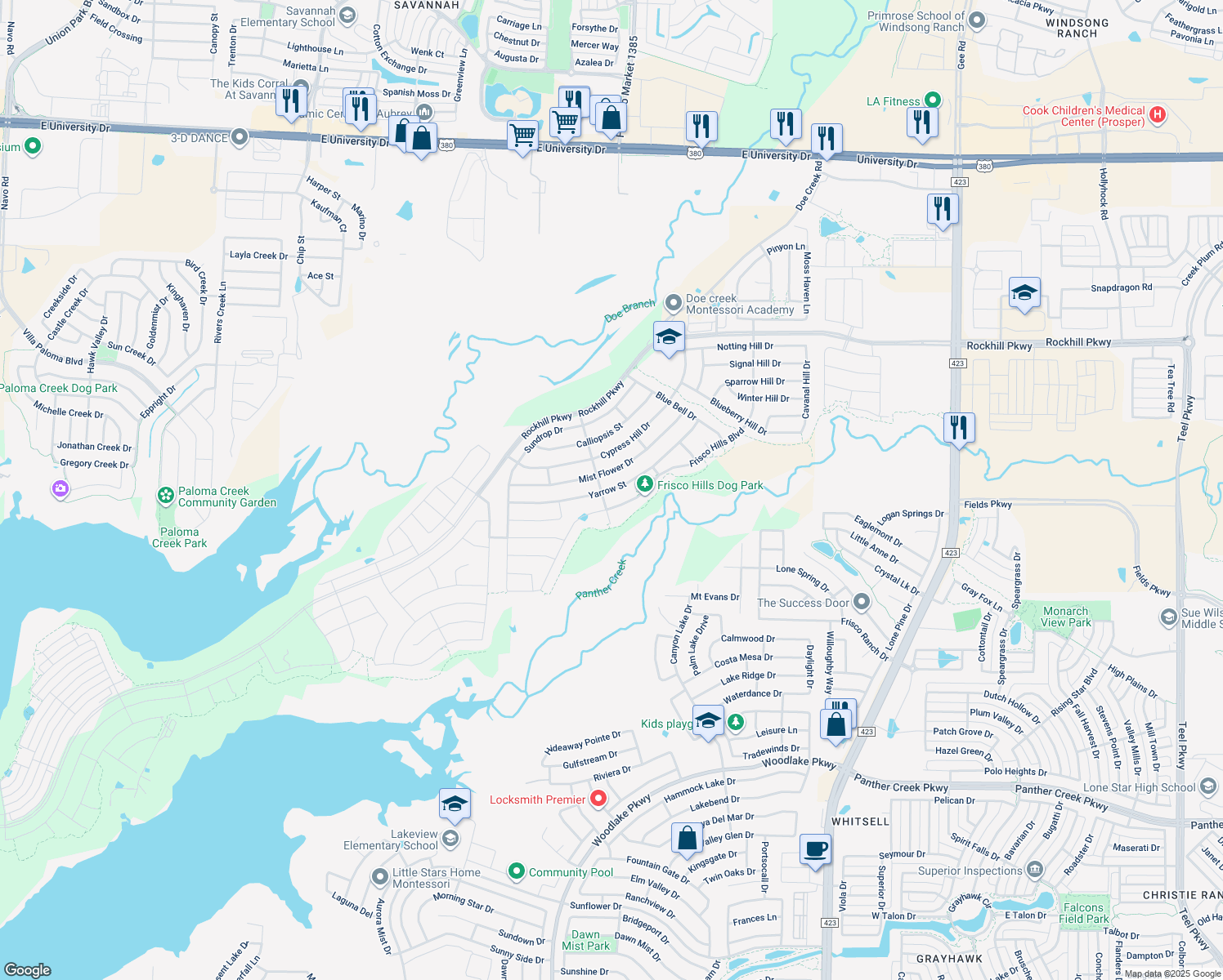 700 Yarrow Street, Little Elm TX Walk Score