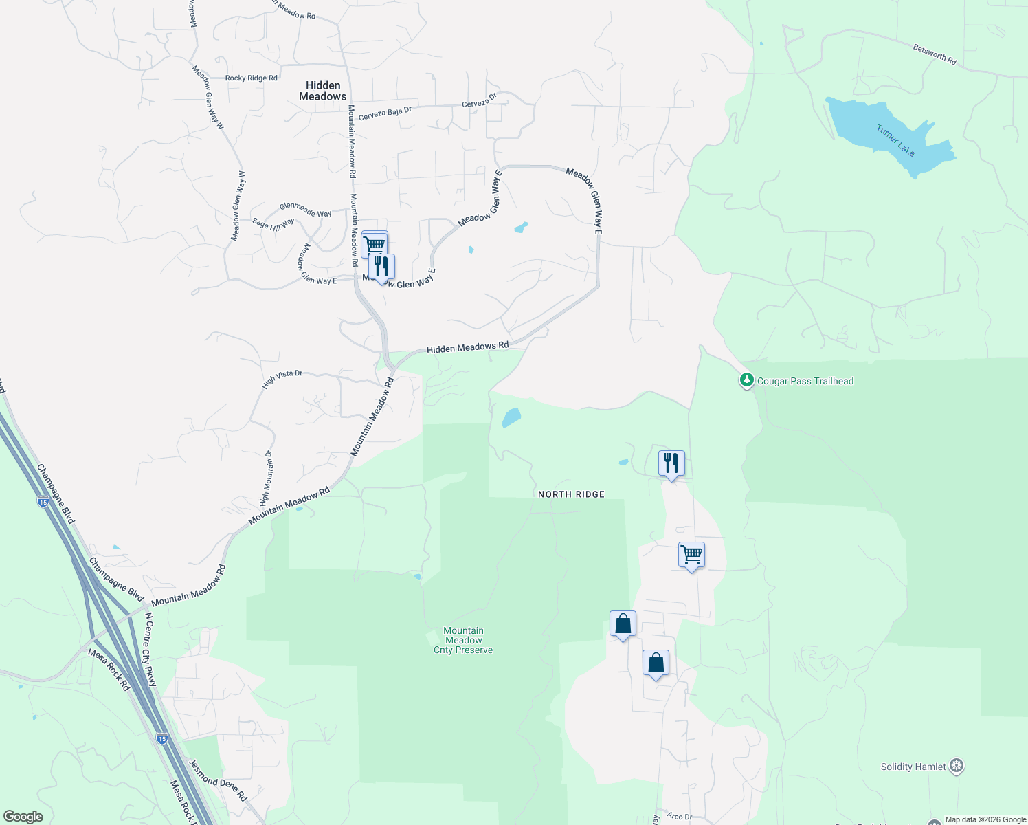 map of restaurants, bars, coffee shops, grocery stores, and more near 27245 Lotus Pond Lane in Escondido