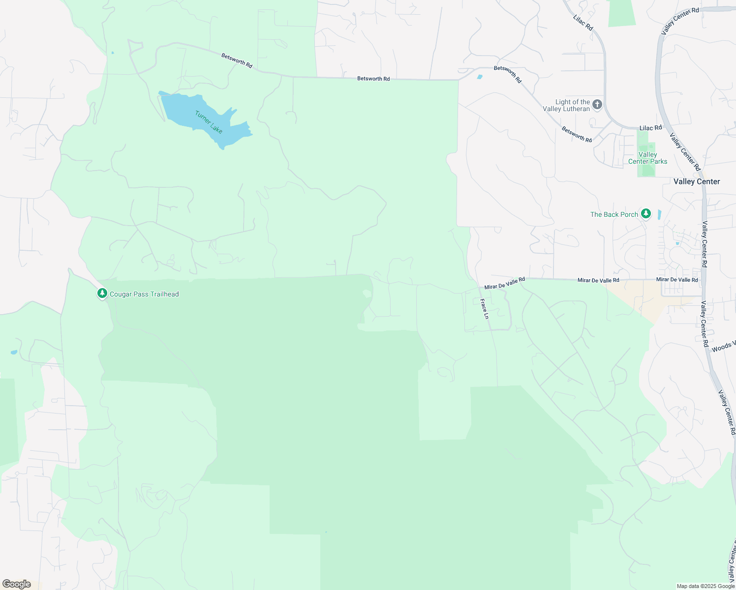 map of restaurants, bars, coffee shops, grocery stores, and more near 12443 Mirar De Valle Road in Valley Center